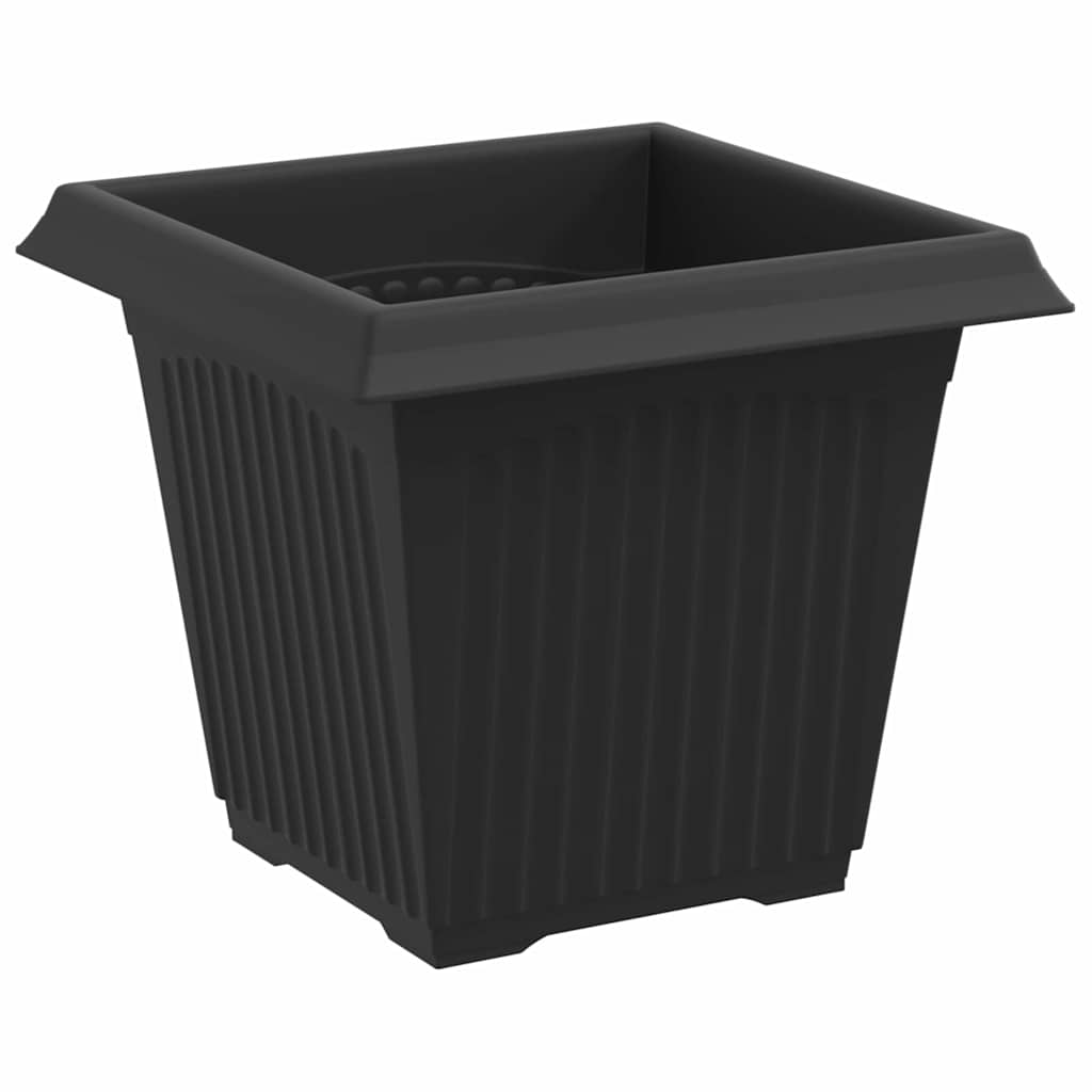 Augalų vazonai 6 vnt. Juoda Plastmasė Augalų vazonai 6 vnt. Juoda Plastmasė - Image 7