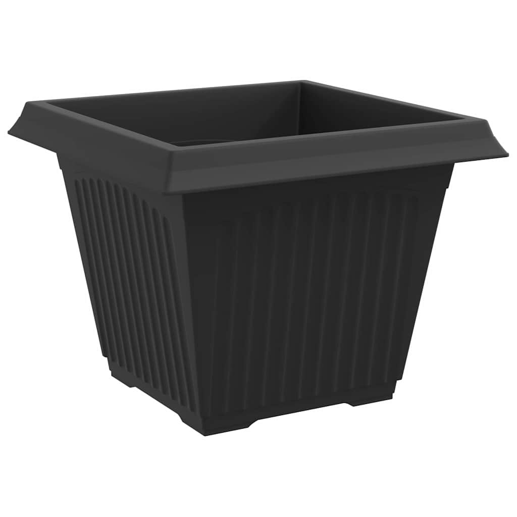 Augalų vazonai 6 vnt. Juoda Plastmasė Augalų vazonai 6 vnt. Juoda Plastmasė - Image 7