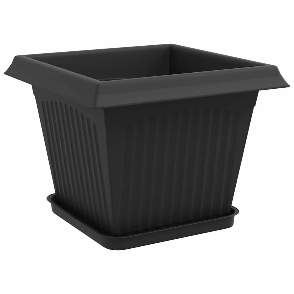 Augalų vazonai 24 vnt. Juoda Plastmasė Augalų vazonai 24 vnt. Juoda Plastmasė - Image 6