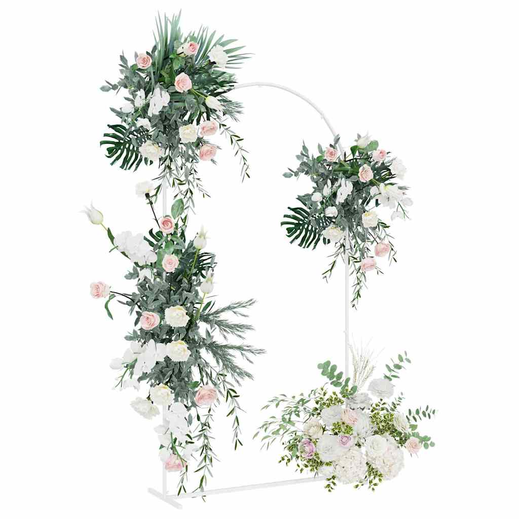 Vestuvinis Arklys Balta 100 x 39 x 200 cm Plienas Vestuvinis Arklys Balta 100 x 39 x 200 cm Plienas - Image 4