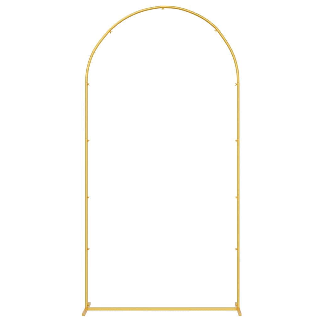 Vestuvinis Arklys Auksinė 100 x 39 x 200 cm Plienas Vestuvinis Arklys Auksinė 100 x 39 x 200 cm Plienas - Image 3