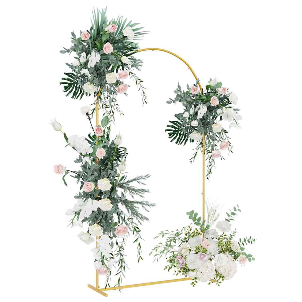 Vestuvinis Arklys Auksinė 100 x 39 x 200 cm Plienas Vestuvinis Arklys Auksinė 100 x 39 x 200 cm Plienas - Image 4