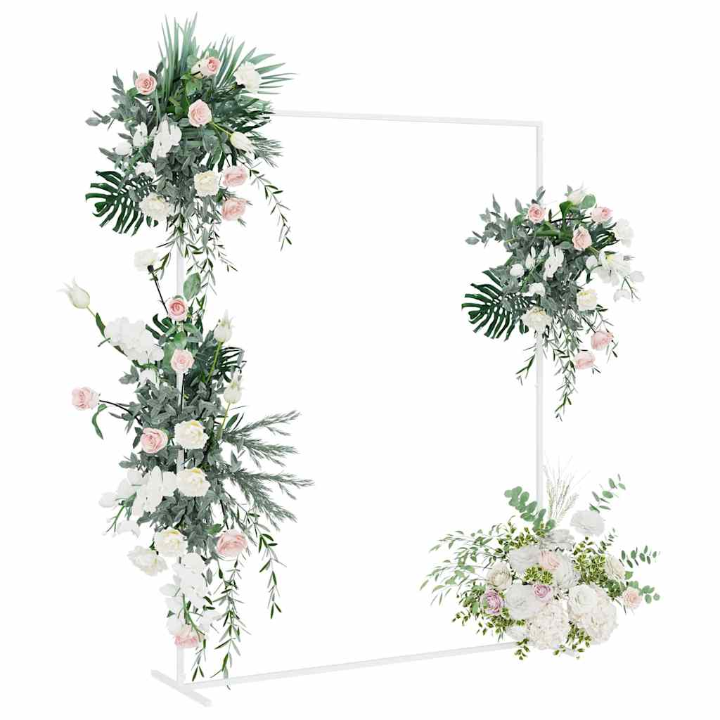 Vestuvinis Arklys Balta 150 x 49,5 x 200 cm Plienas Vestuvinis Arklys Balta 150 x 49,5 x 200 cm Plienas - Image 4