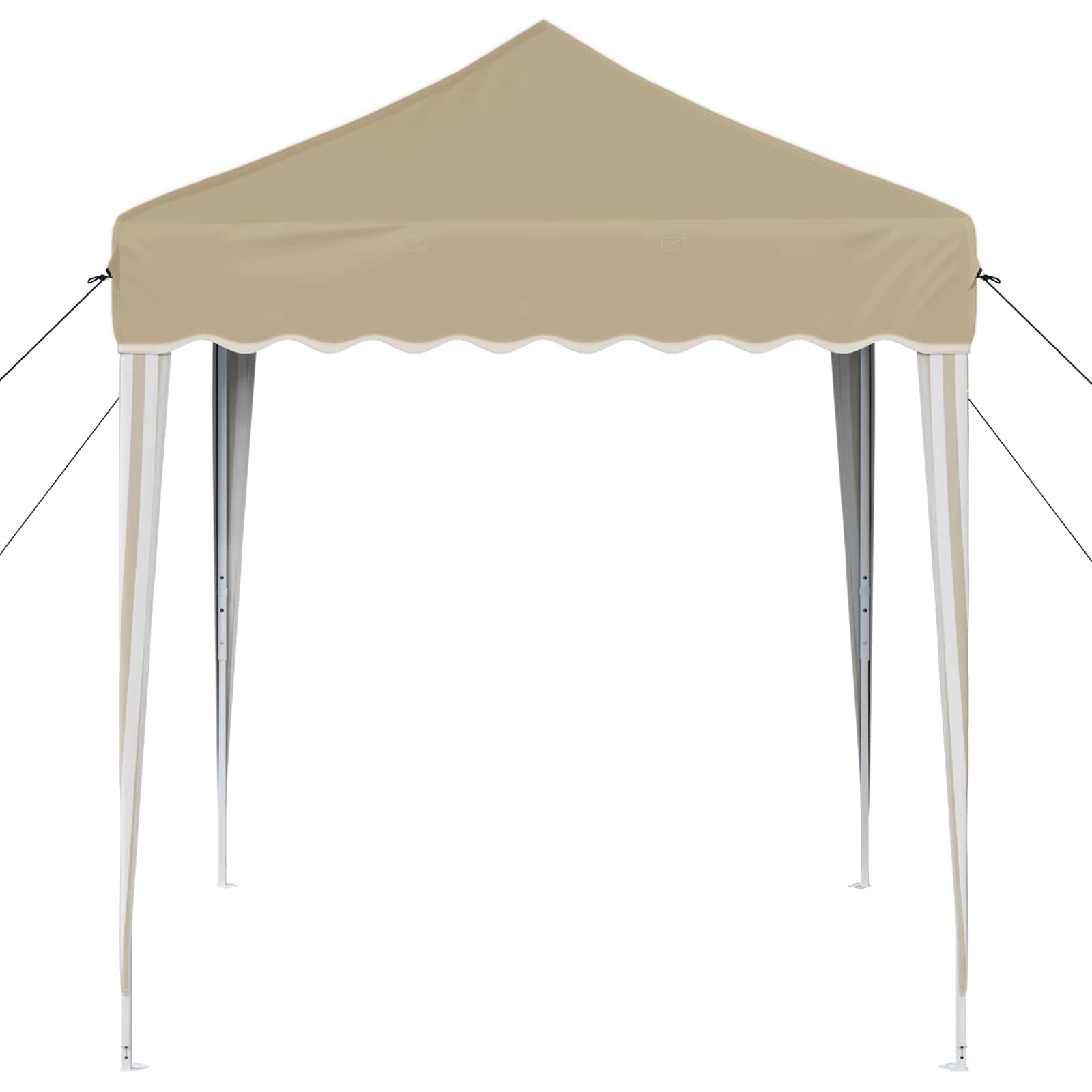 Pop-up šventinis palapinė 195 x 195 x 245 cm Kreminė Pop-up šventinis palapinė 195 x 195 x 245 cm Kreminė - Image 7