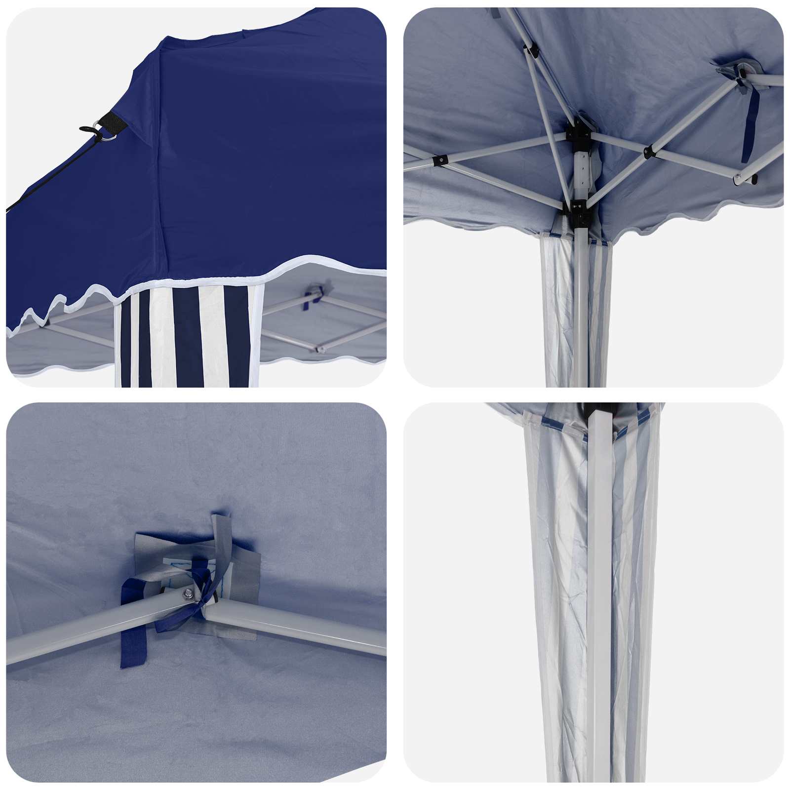 Pop-up šventinis palapinė 195 x 195 x 245 cm Mėlyna Pop-up šventinis palapinė 195 x 195 x 245 cm Mėlyna - Image 10