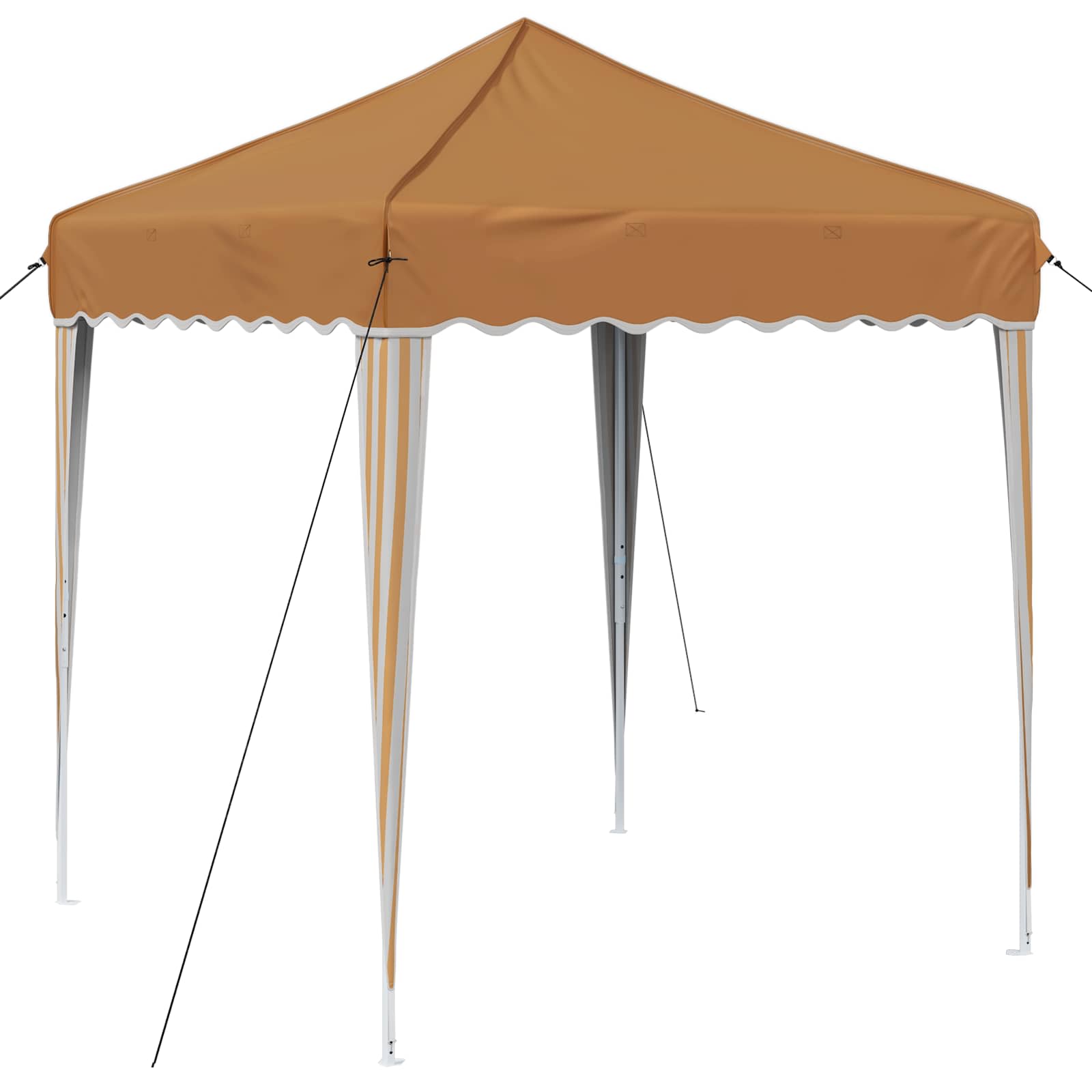Pop-up šventinis palapinė 195 x 195 x 245 cm Smėlio Pop-up šventinis palapinė 195 x 195 x 245 cm Smėlio - Image 3