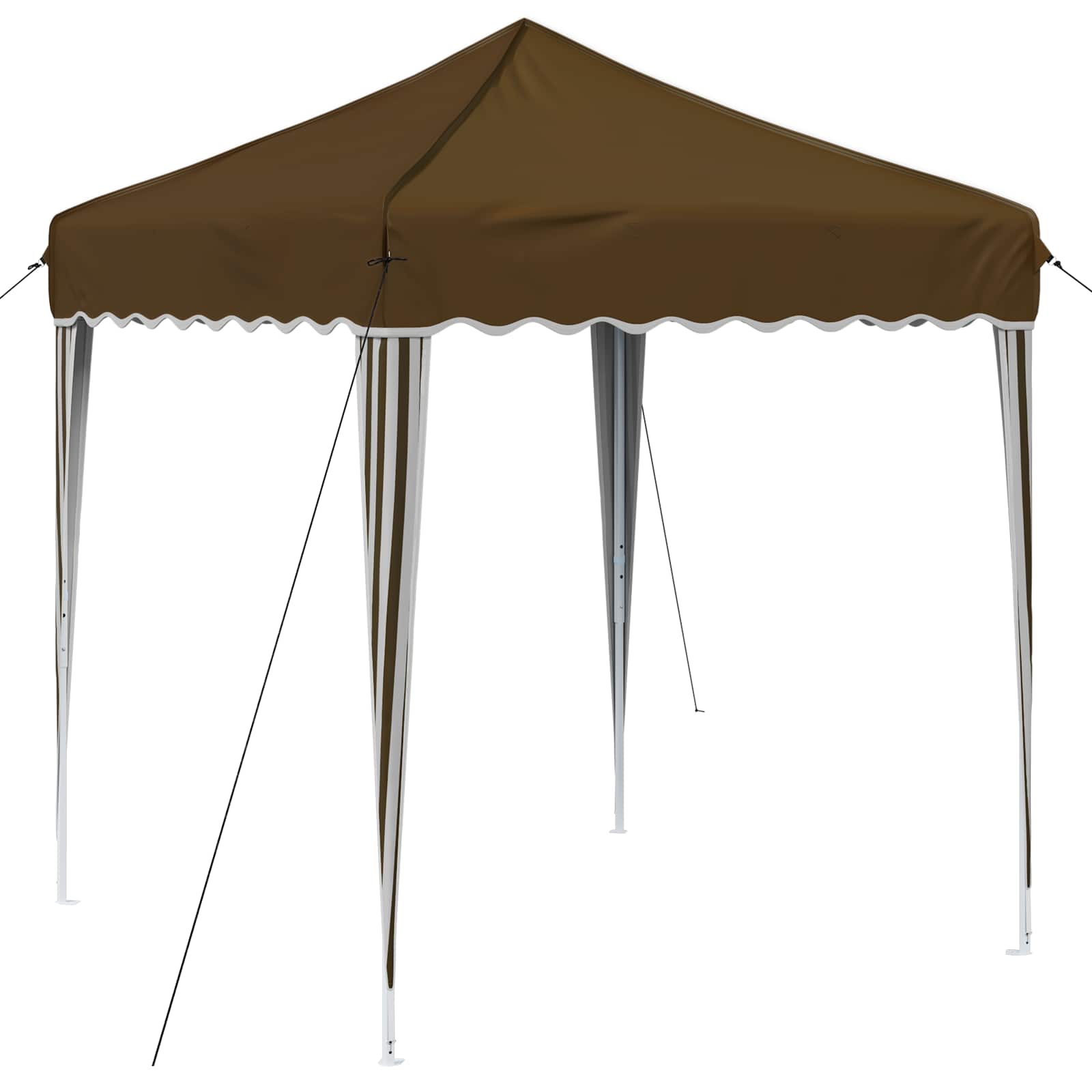 Pop-up šventinis palapinė 195 x 195 x 245 cm Taupe Pop-up šventinis palapinė 195 x 195 x 245 cm Taupe - Image 3