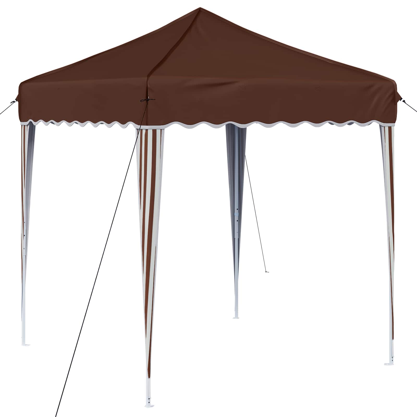 Pop-up šventinis palapinė 195 x 195 x 245 cm Ruda Pop-up šventinis palapinė 195 x 195 x 245 cm Ruda - Image 3
