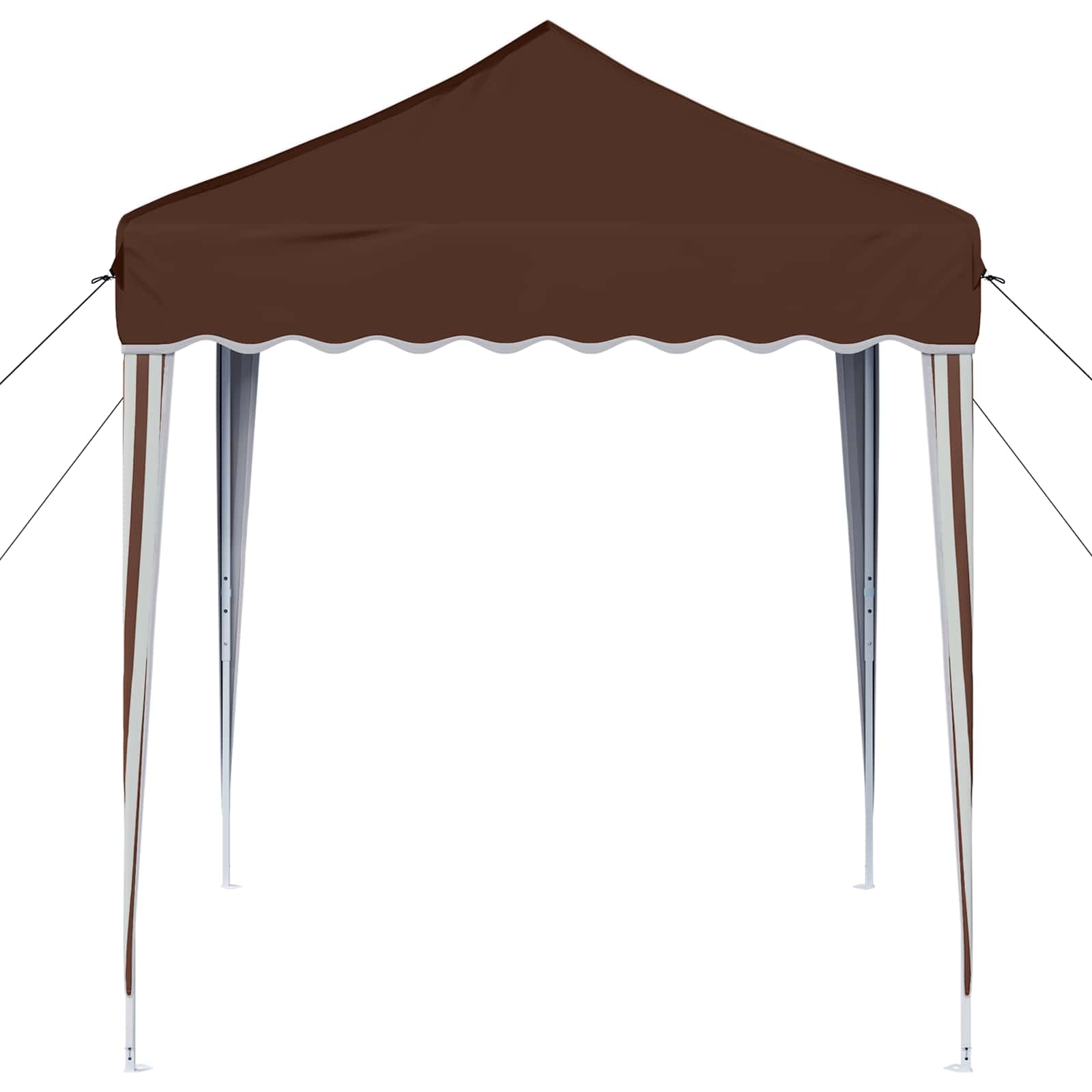 Pop-up šventinis palapinė 195 x 195 x 245 cm Ruda Pop-up šventinis palapinė 195 x 195 x 245 cm Ruda - Image 7