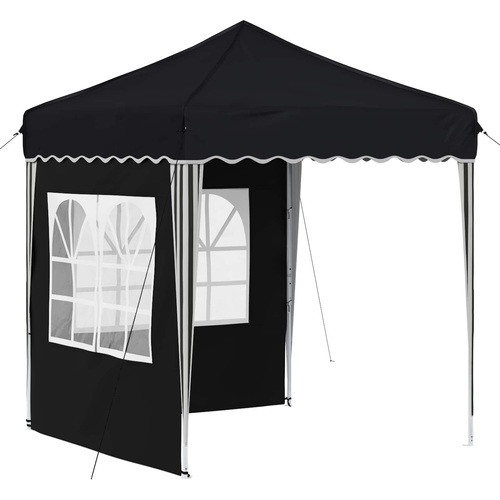 Pop-up šventinis palapinė 195 x 195 x 245 cm Antracito Pop-up šventinis palapinė 195 x 195 x 245 cm Antracito - Image 3