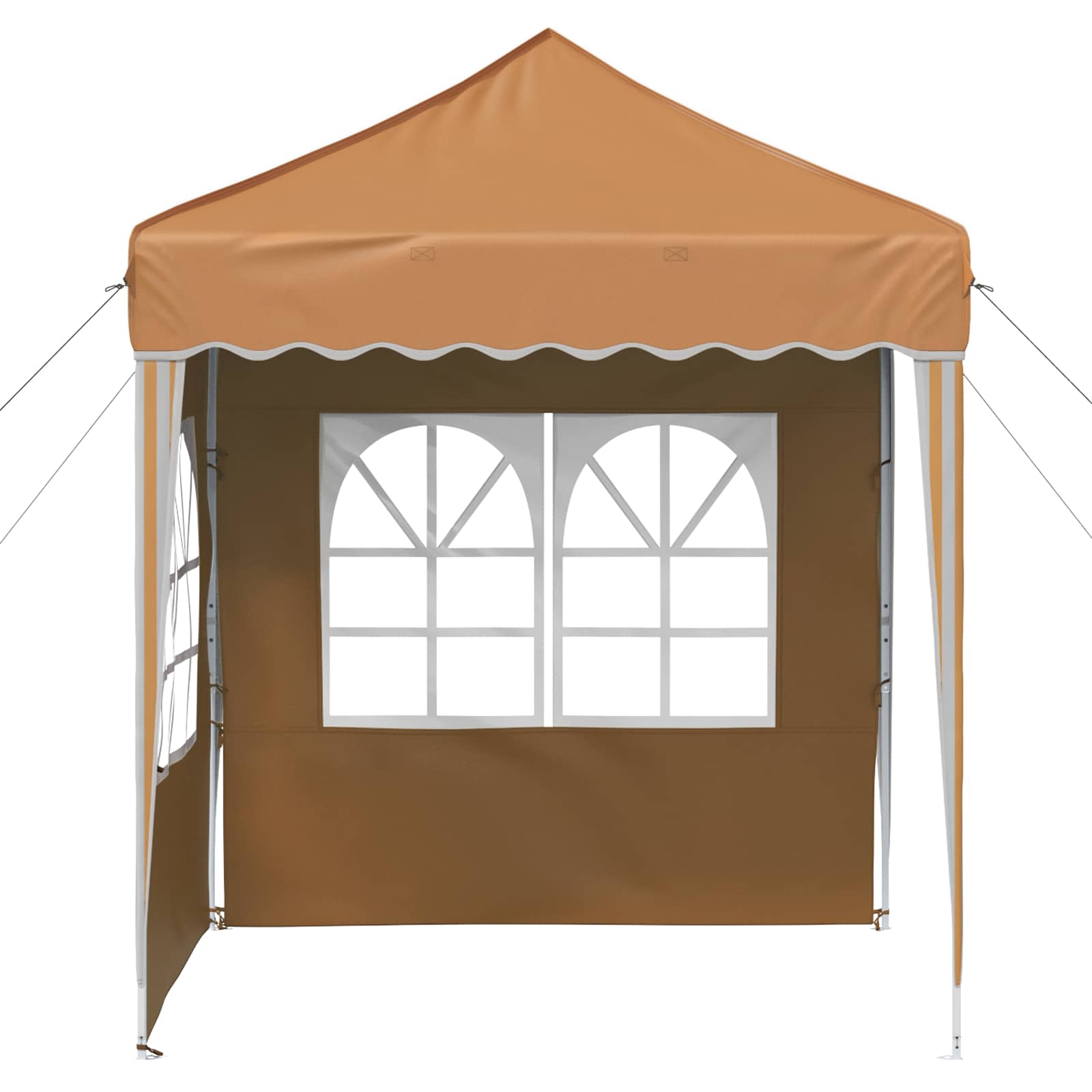 Pop-up šventinis palapinė 195 x 195 x 245 cm Smėlio Pop-up šventinis palapinė 195 x 195 x 245 cm Smėlio - Image 7