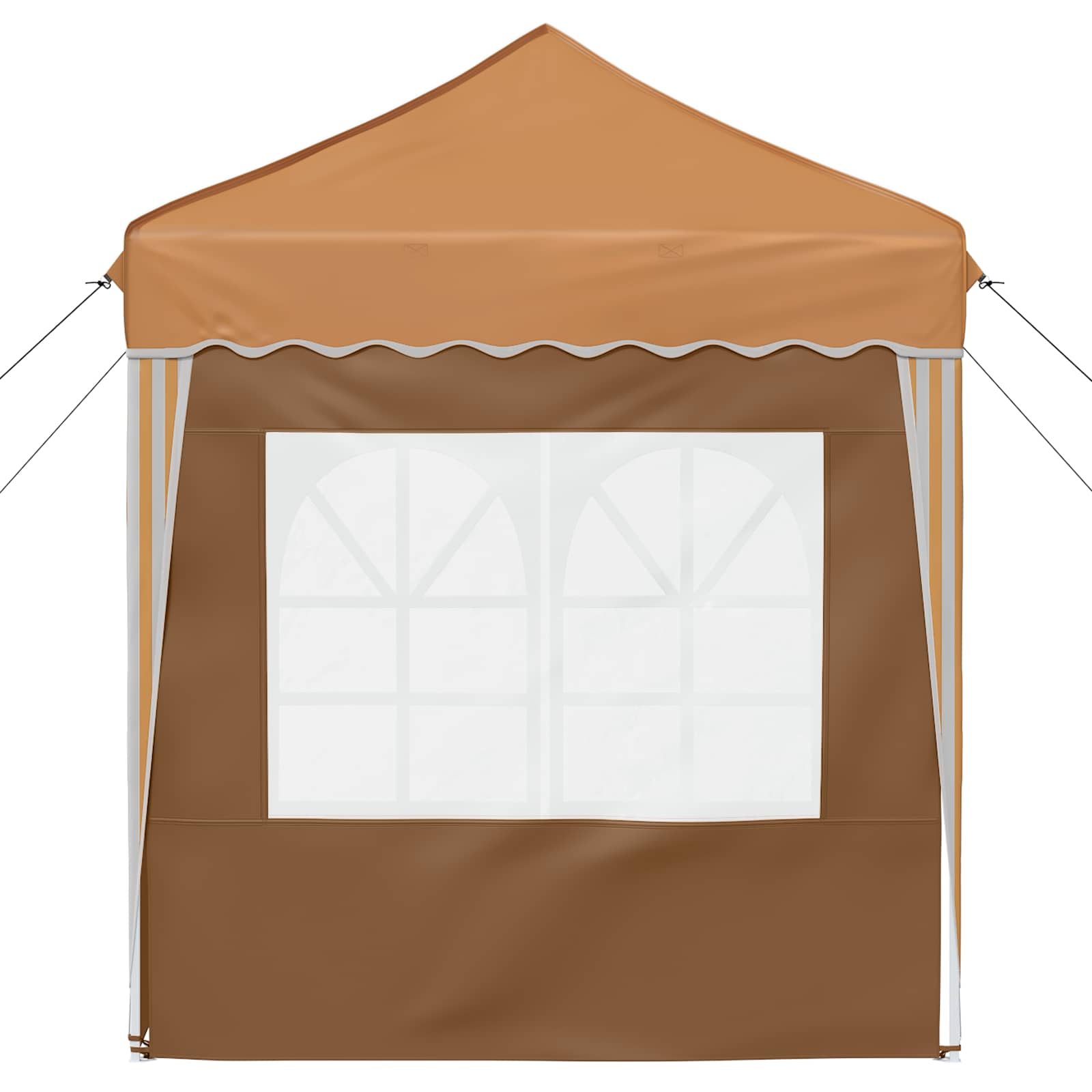 Pop-up šventinis palapinė 195 x 195 x 245 cm Smėlio Pop-up šventinis palapinė 195 x 195 x 245 cm Smėlio - Image 8