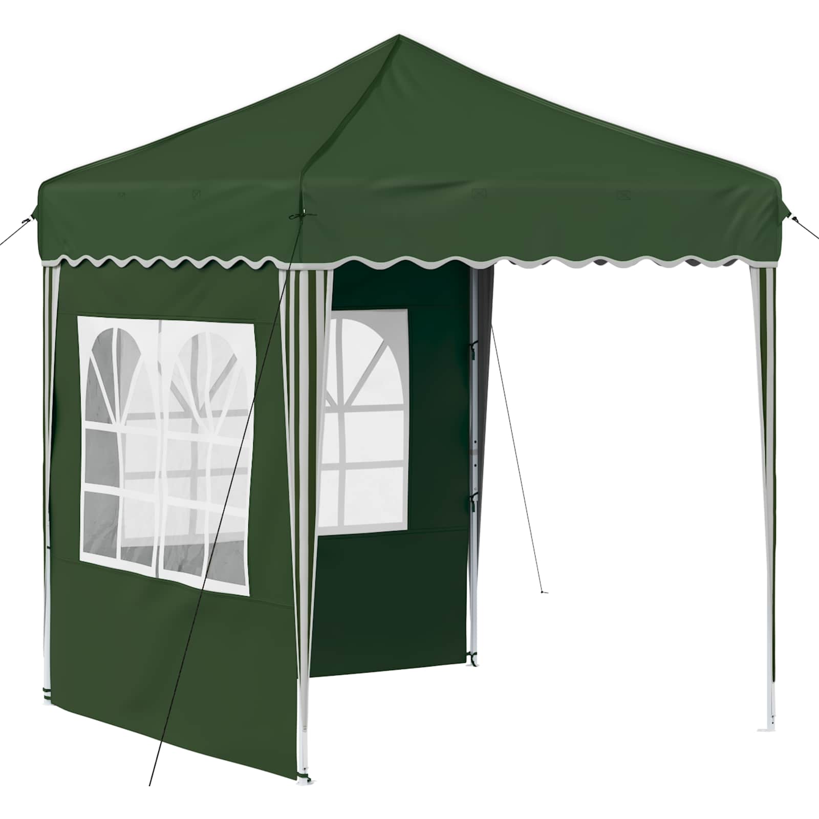 Pop-up šventinis palapinė 195 x 195 x 245 cm Žalia Pop-up šventinis palapinė 195 x 195 x 245 cm Žalia - Image 3