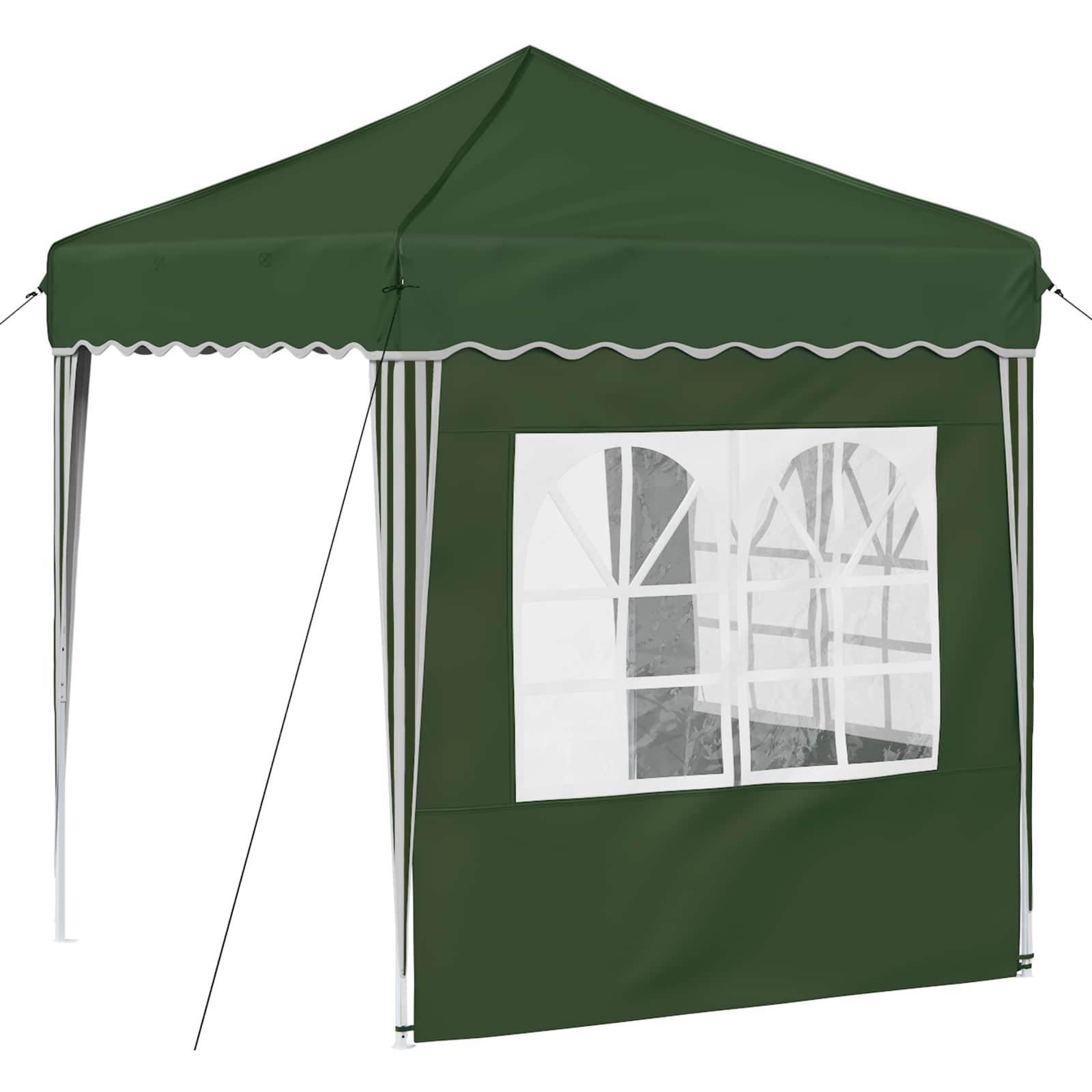 Pop-up šventinis palapinė 195 x 195 x 245 cm Žalia Pop-up šventinis palapinė 195 x 195 x 245 cm Žalia - Image 9