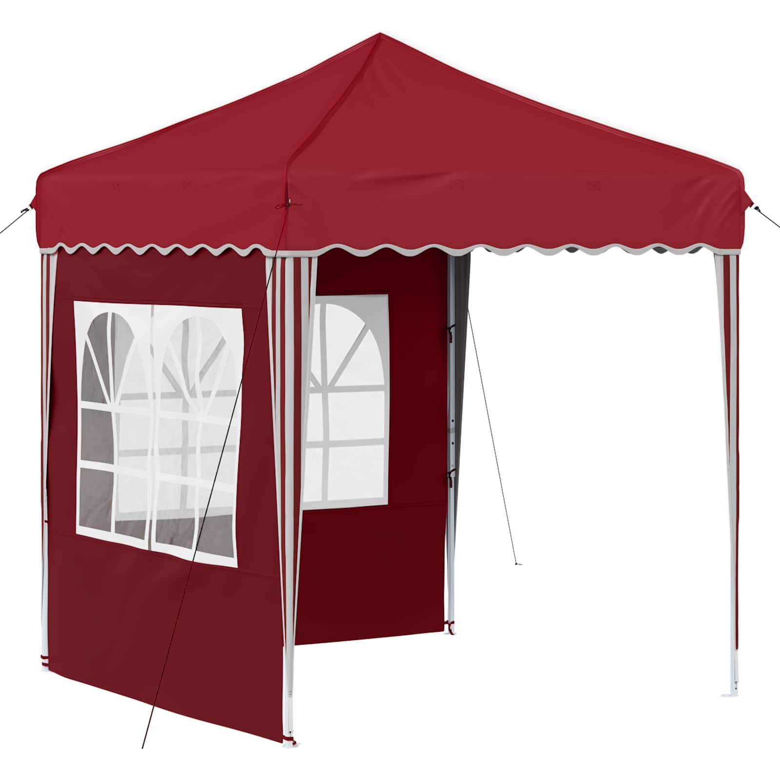 Pop-up šventinis palapinė 195 x 195 x 245 cm Vyšninė Pop-up šventinis palapinė 195 x 195 x 245 cm Vyšninė - Image 3
