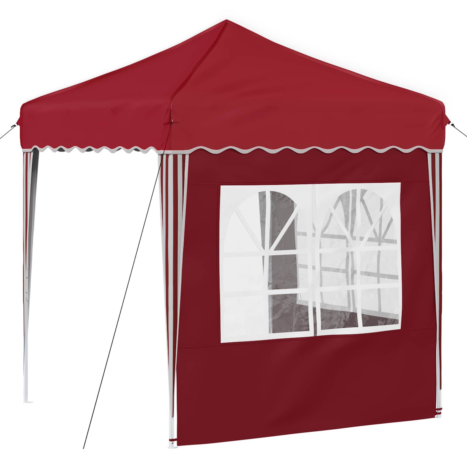 Pop-up šventinis palapinė 195 x 195 x 245 cm Vyšninė Pop-up šventinis palapinė 195 x 195 x 245 cm Vyšninė - Image 9