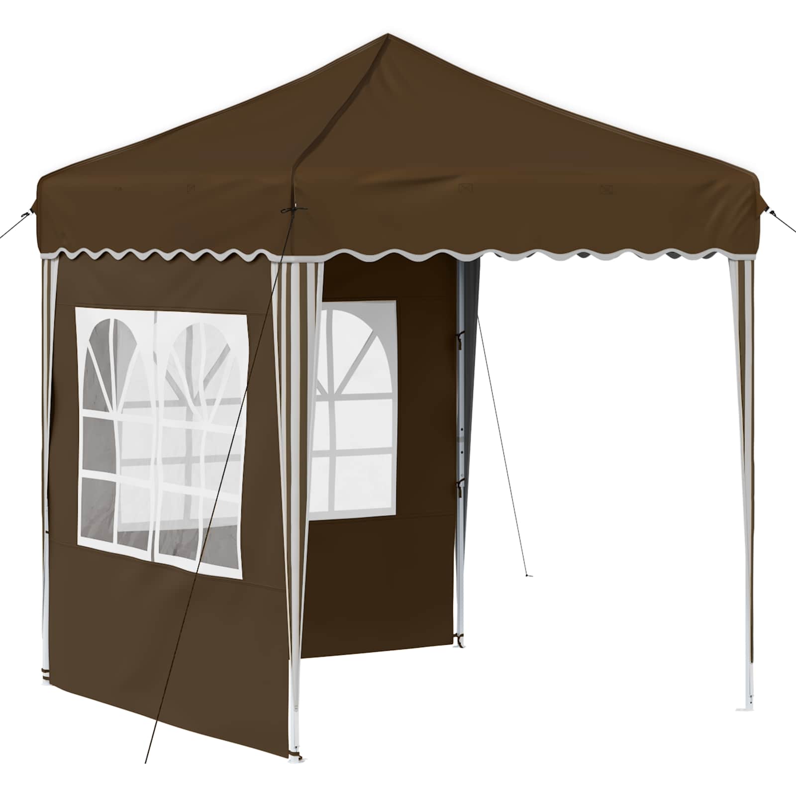 Pop-up šventinis palapinė 195 x 195 x 245 cm Ruda Pop-up šventinis palapinė 195 x 195 x 245 cm Ruda - Image 3