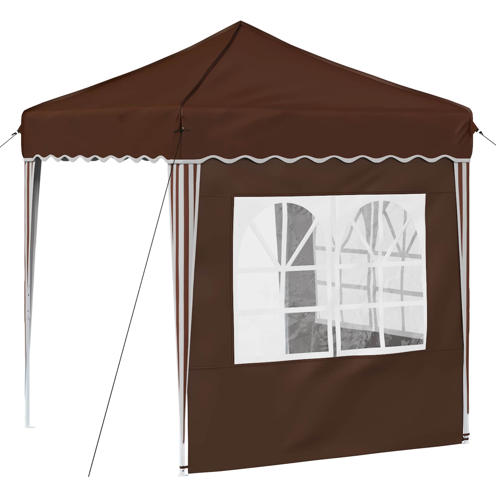 Pop-up šventinis palapinė 195 x 195 x 245 cm Ruda Pop-up šventinis palapinė 195 x 195 x 245 cm Ruda - Image 9