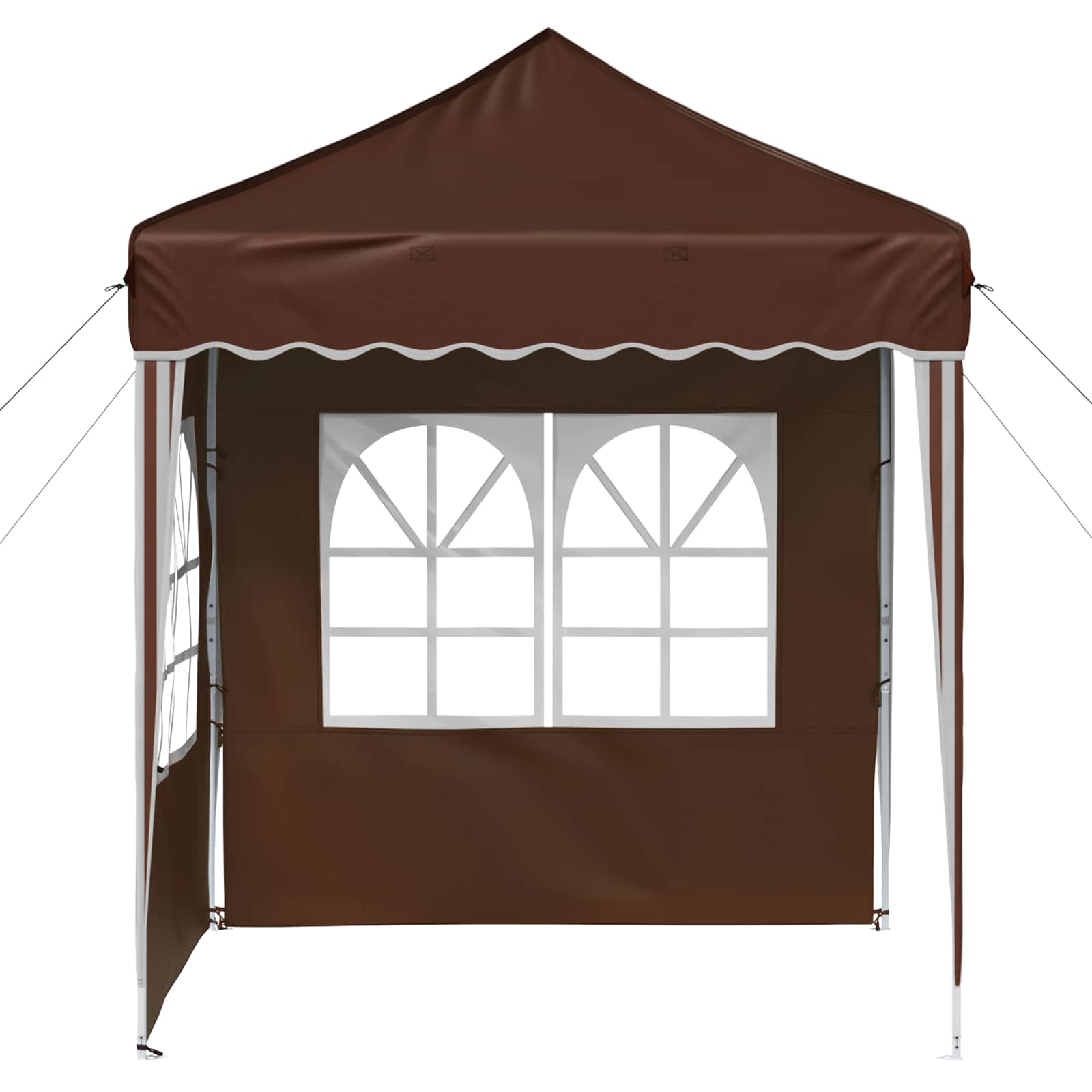 Pop-up šventinis palapinė 195 x 195 x 245 cm Ruda Pop-up šventinis palapinė 195 x 195 x 245 cm Ruda - Image 7