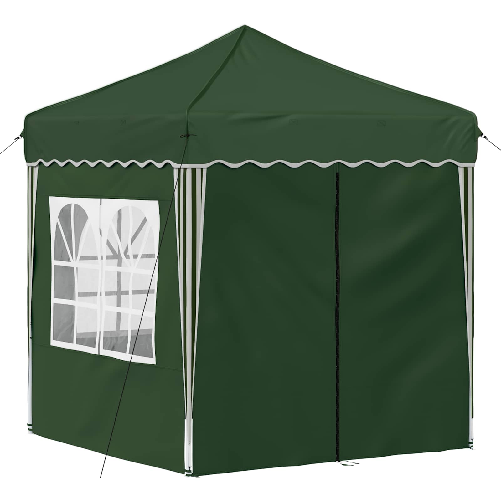 Pop-up šventinis palapinė 195 x 195 x 245 cm Žalia Pop-up šventinis palapinė 195 x 195 x 245 cm Žalia - Image 6