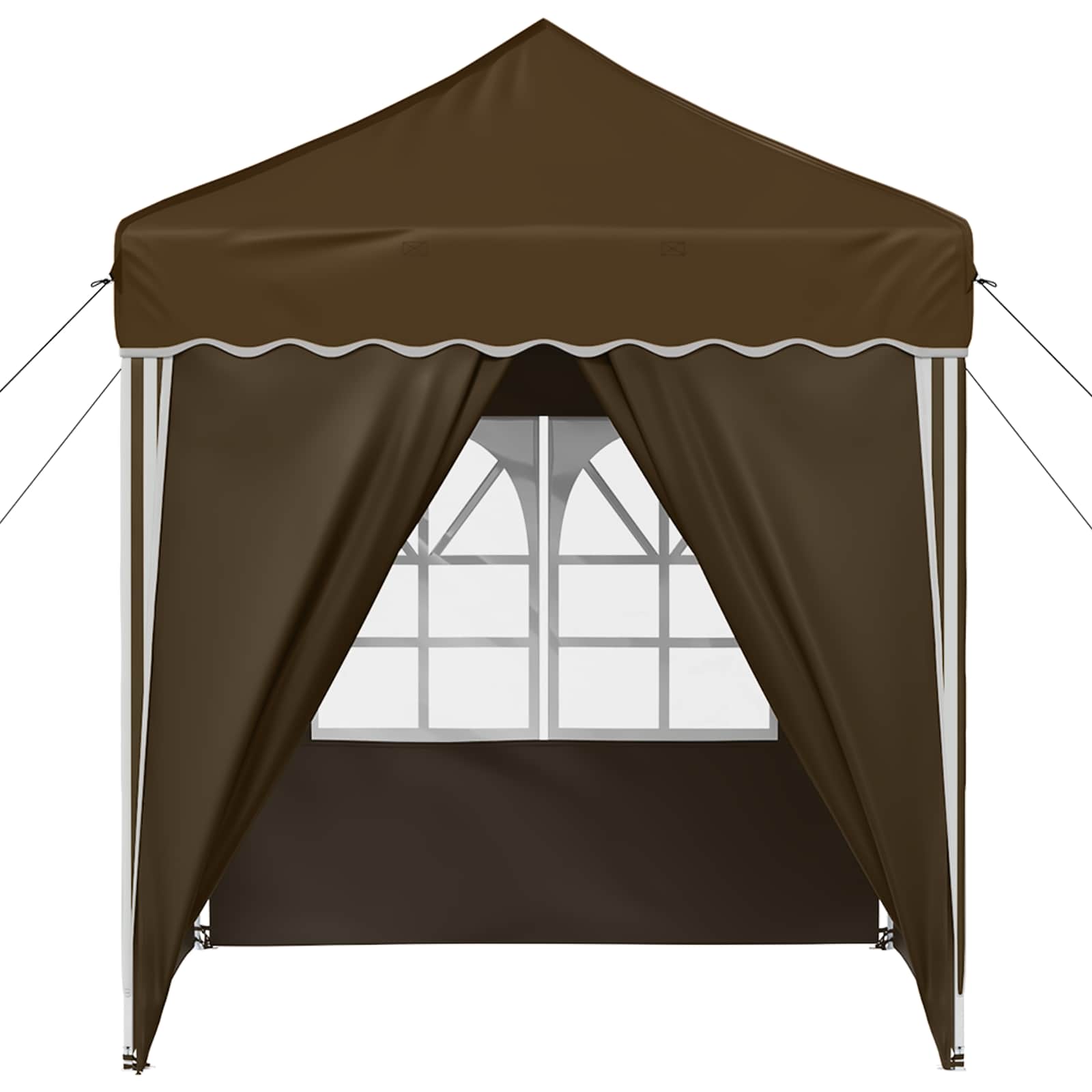 Pop-up šventinis palapinė 195 x 195 x 245 cm Taupe Pop-up šventinis palapinė 195 x 195 x 245 cm Taupe - Image 8
