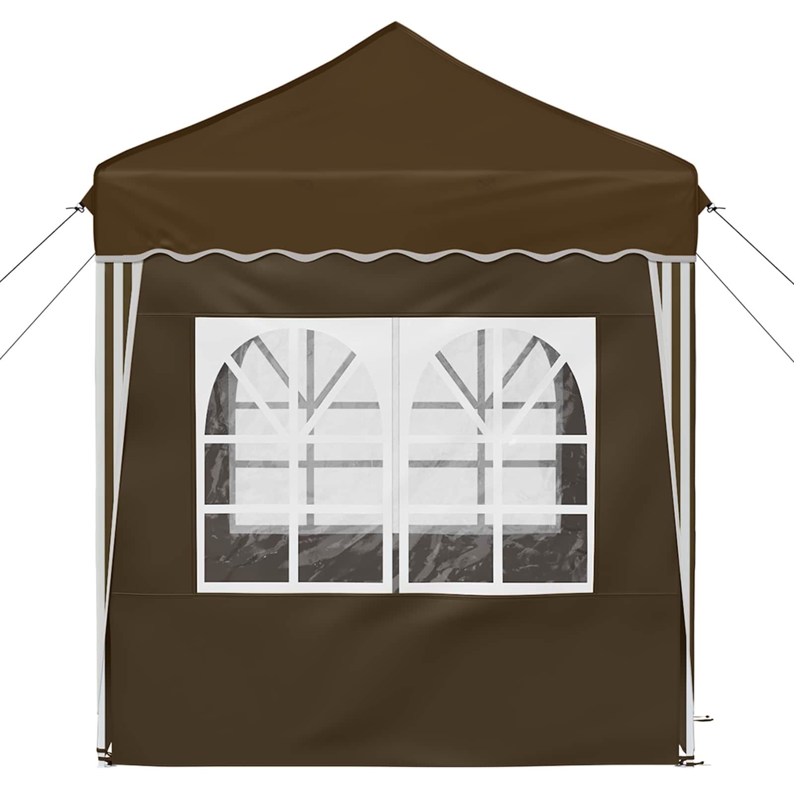 Pop-up šventinis palapinė 195 x 195 x 245 cm Taupe Pop-up šventinis palapinė 195 x 195 x 245 cm Taupe - Image 9