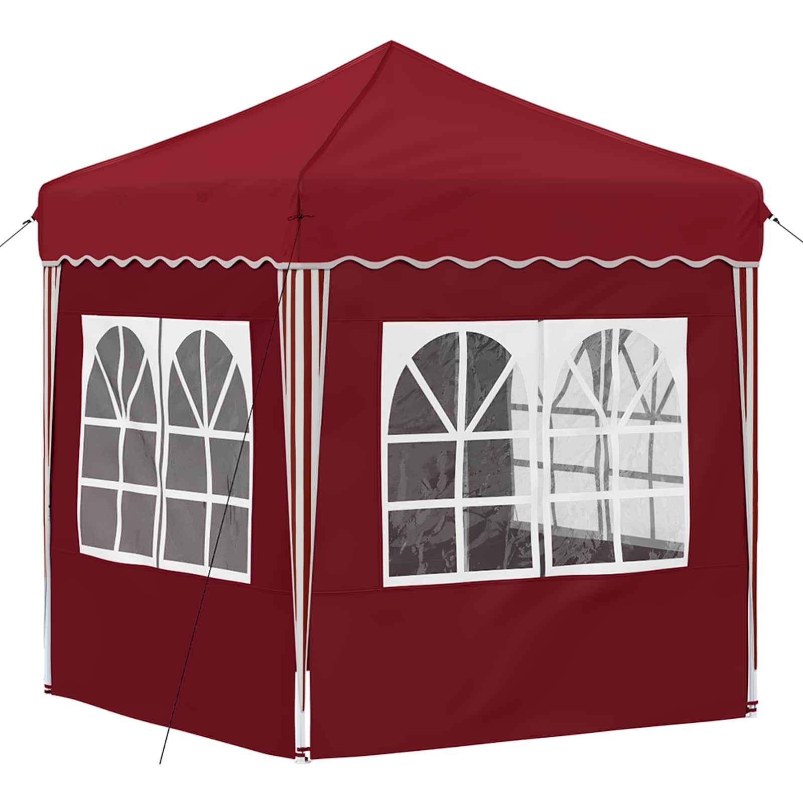 Pop-up šventinis palapinė 195 x 195 x 245 cm Vyšninė Pop-up šventinis palapinė 195 x 195 x 245 cm Vyšninė - Image 10
