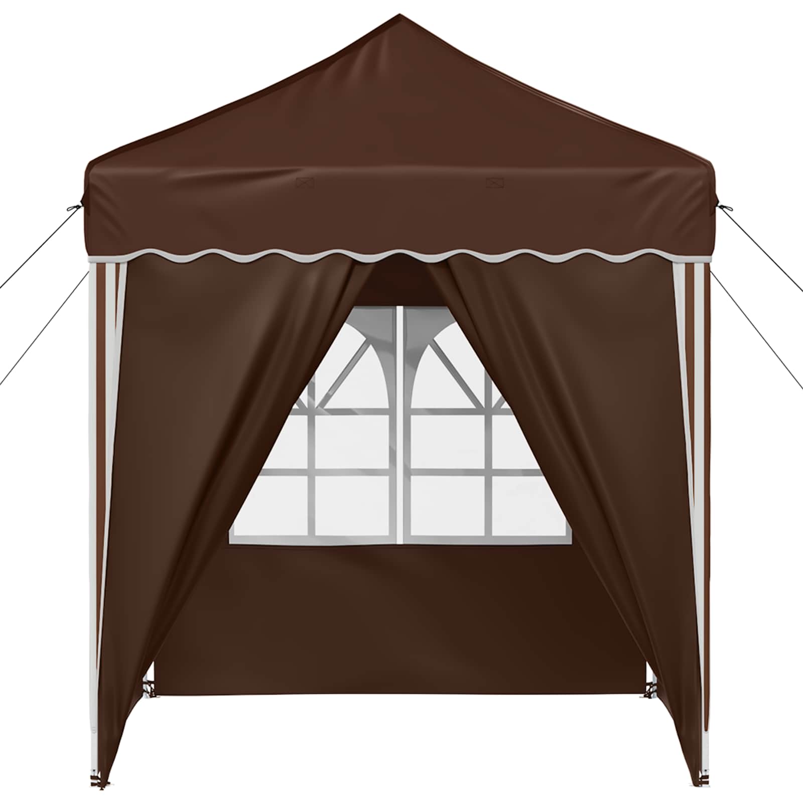 Pop-up šventinis palapinė 195 x 195 x 245 cm Ruda Pop-up šventinis palapinė 195 x 195 x 245 cm Ruda - Image 8