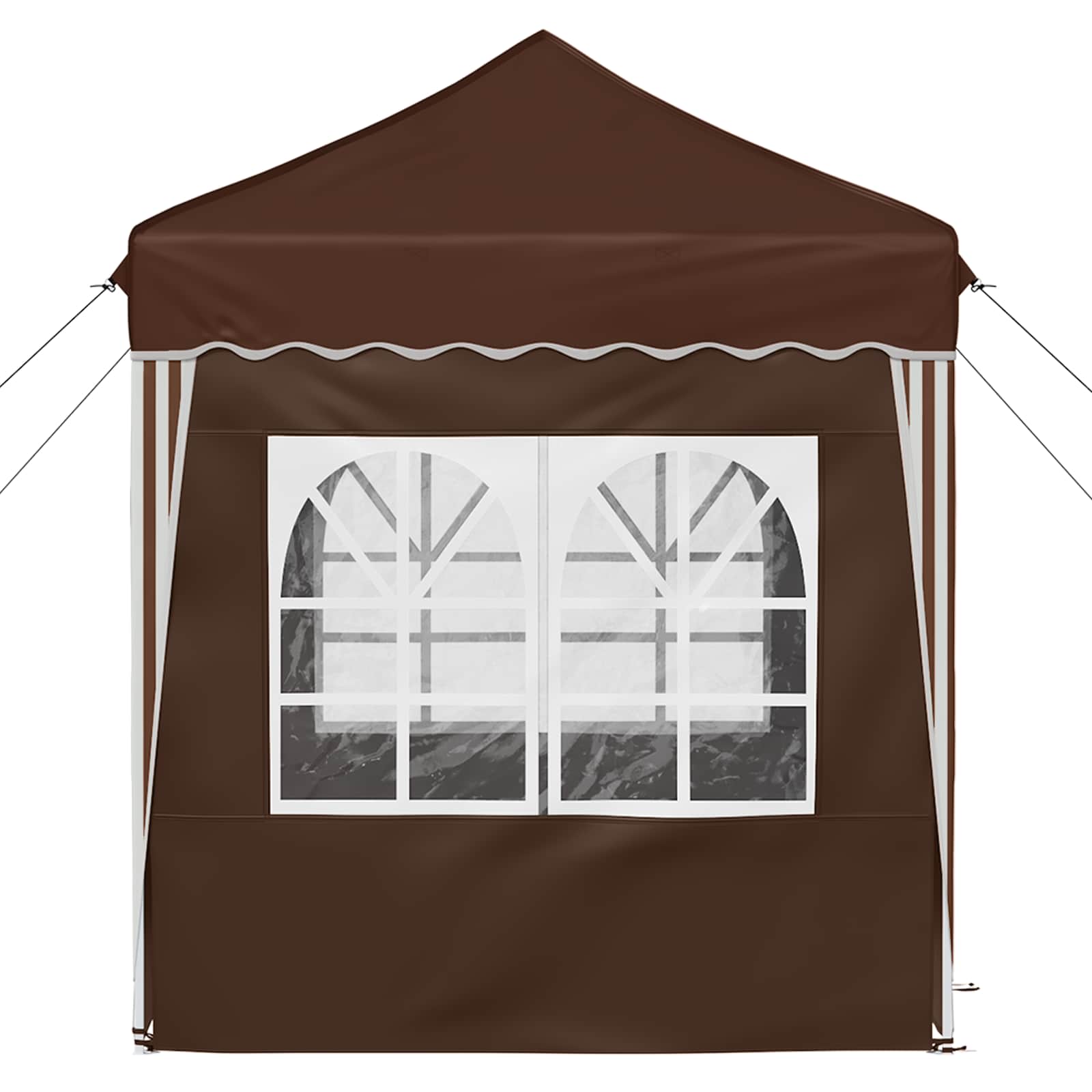 Pop-up šventinis palapinė 195 x 195 x 245 cm Ruda Pop-up šventinis palapinė 195 x 195 x 245 cm Ruda - Image 9
