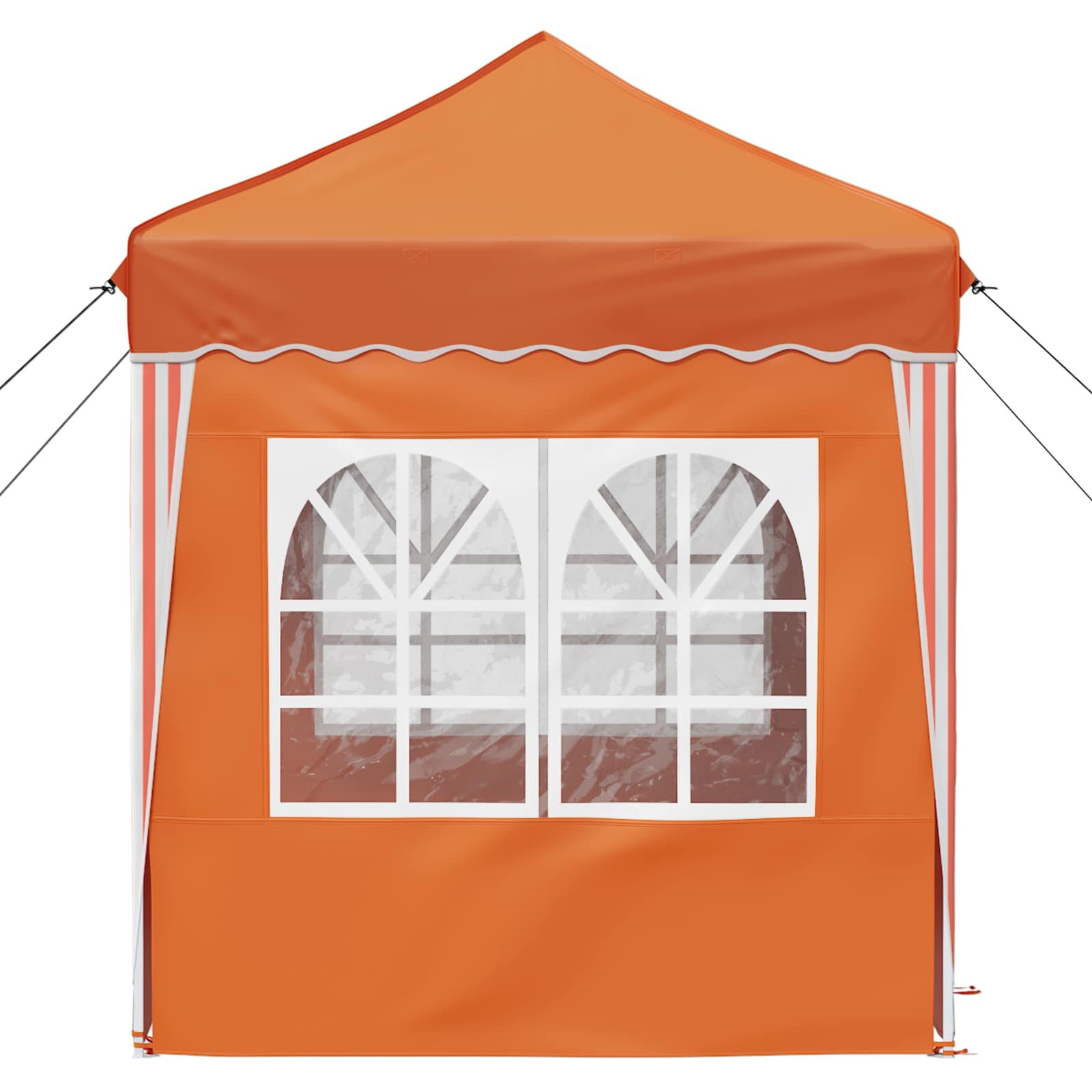Pop-up šventinis palapinė 195 x 195 x 245 cm Oranžinė Pop-up šventinis palapinė 195 x 195 x 245 cm Oranžinė - Image 9