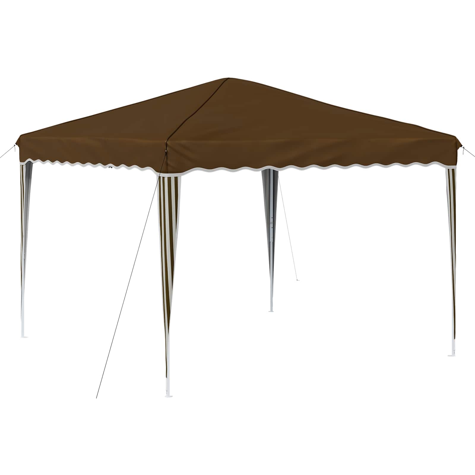 Pop-up šventinis palapinė 288 x 288 x 245 cm Taupe Pop-up šventinis palapinė 288 x 288 x 245 cm Taupe - Image 3