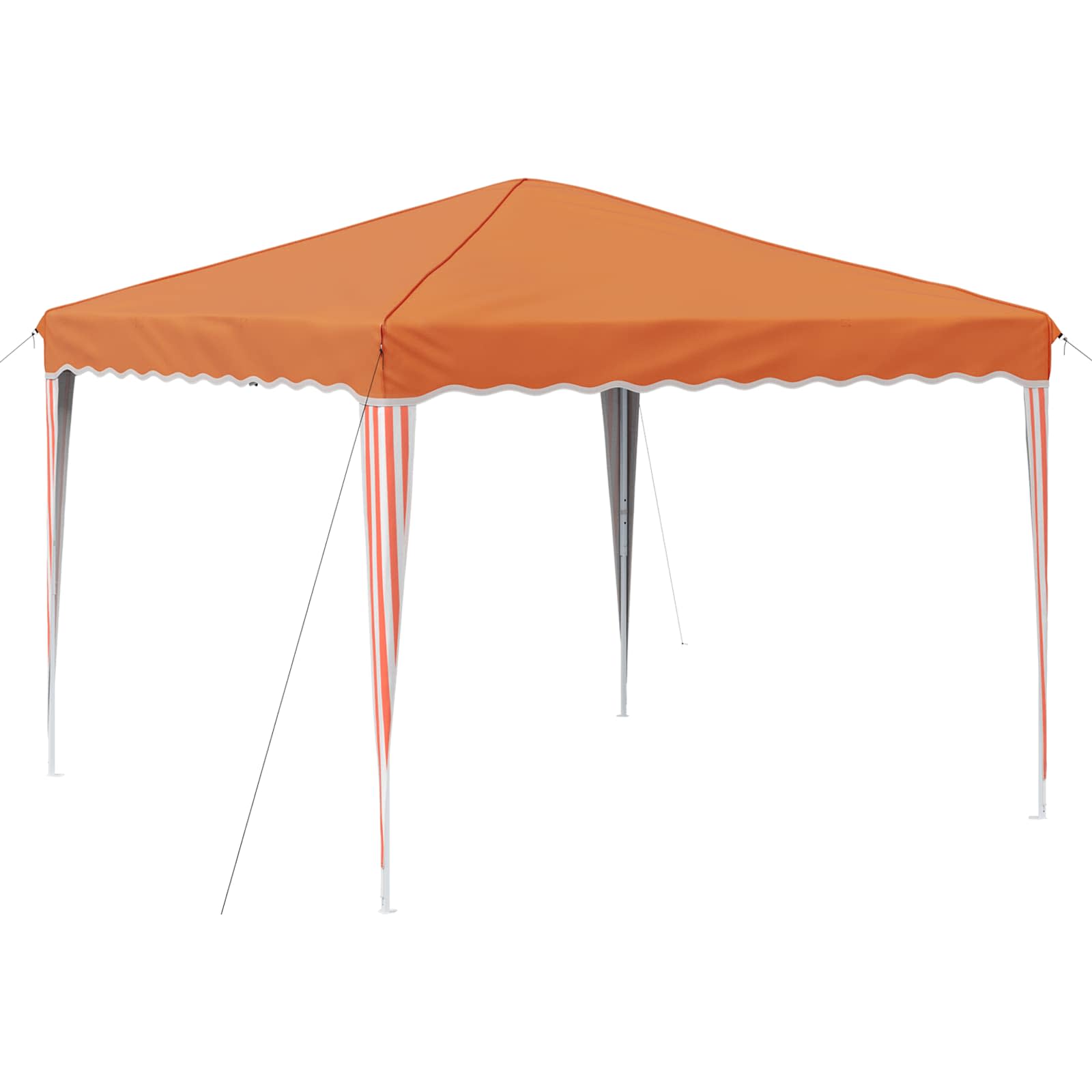Pop-up šventinis palapinė 288 x 288 x 245 cm Oranžinė Pop-up šventinis palapinė 288 x 288 x 245 cm Oranžinė - Image 3
