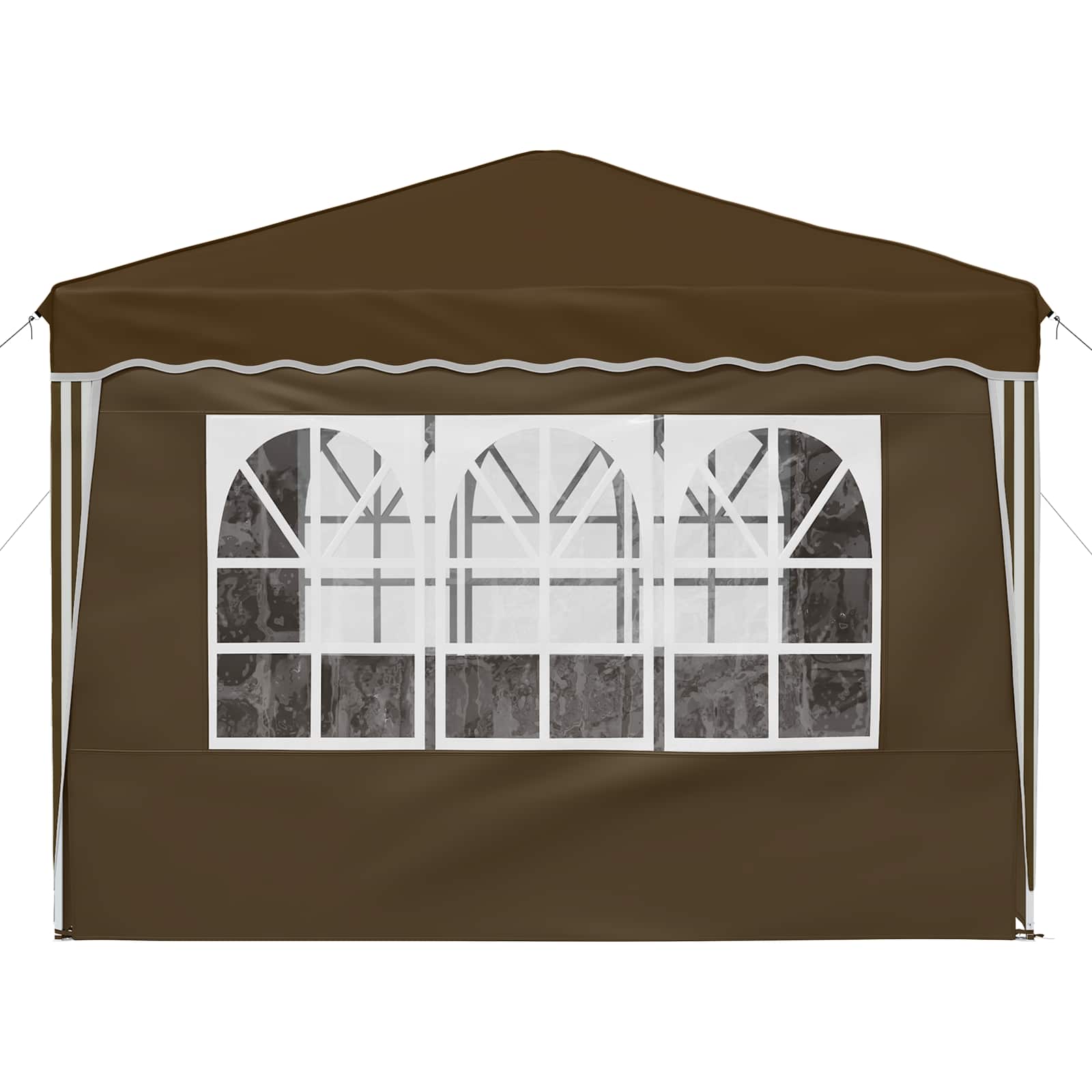 Pop-up šventinis palapinė 288 x 288 x 245 cm Taupe Pop-up šventinis palapinė 288 x 288 x 245 cm Taupe - Image 9