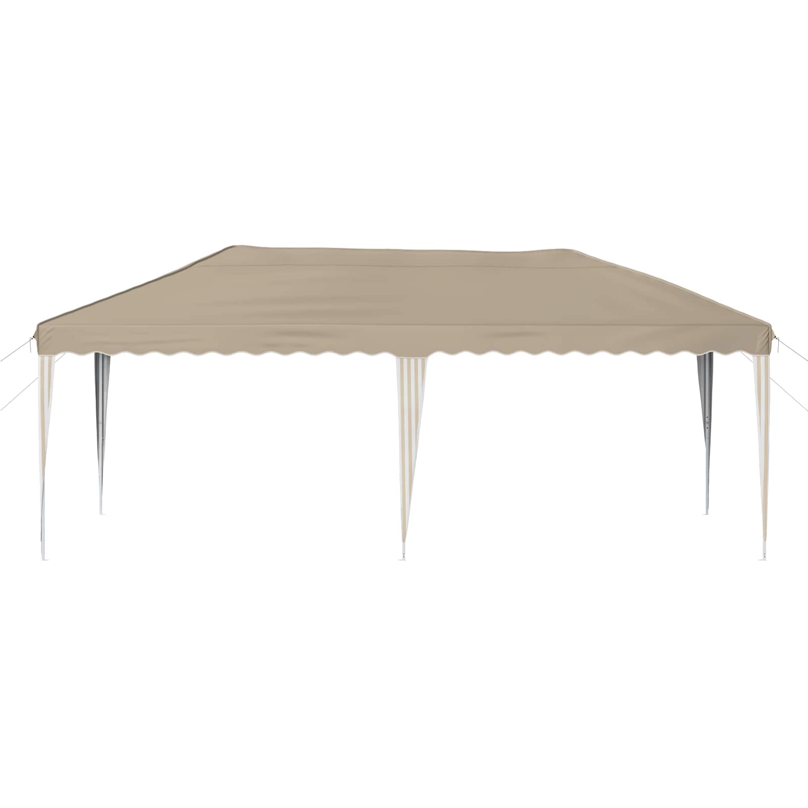 Pop-up šventinis palapinė 575 x 290 x 245 cm Kreminė Pop-up šventinis palapinė 575 x 290 x 245 cm Kreminė - Image 6