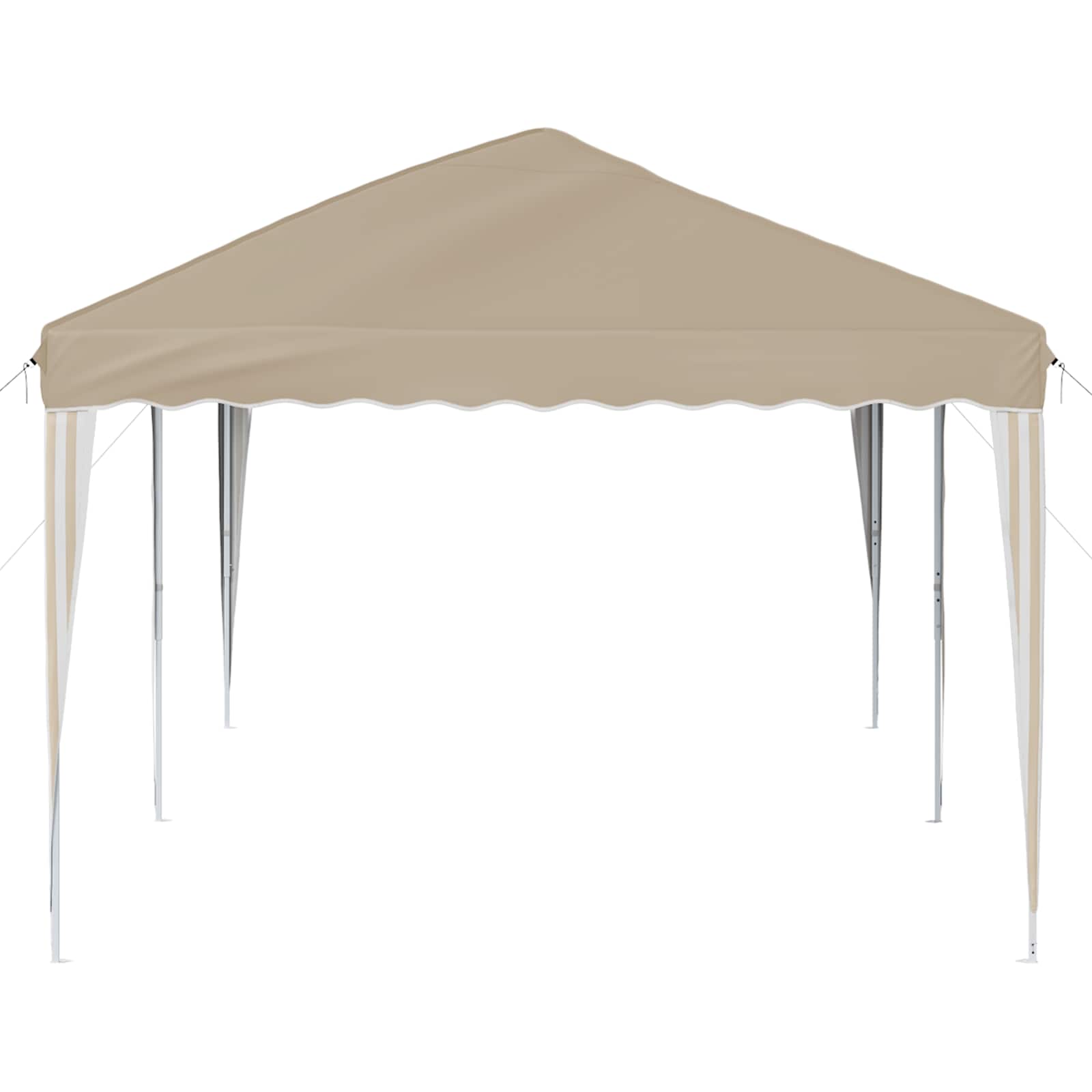 Pop-up šventinis palapinė 575 x 290 x 245 cm Kreminė Pop-up šventinis palapinė 575 x 290 x 245 cm Kreminė - Image 7