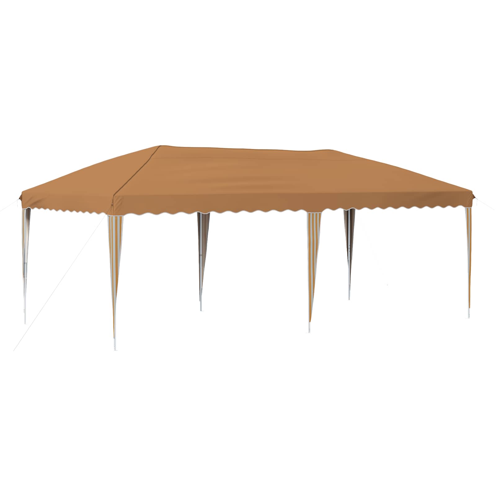 Pop-up šventinis palapinė 575 x 290 x 245 cm Smėlio Pop-up šventinis palapinė 575 x 290 x 245 cm Smėlio - Image 3