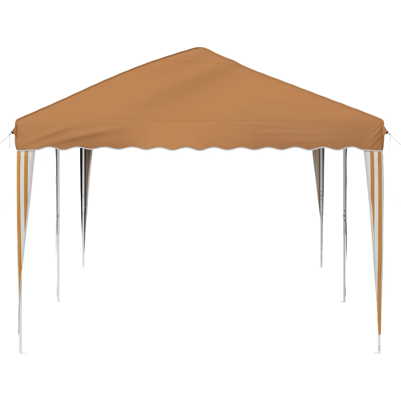 Pop-up šventinis palapinė 575 x 290 x 245 cm Smėlio Pop-up šventinis palapinė 575 x 290 x 245 cm Smėlio - Image 7