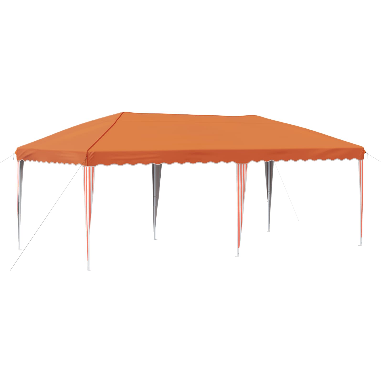Pop-up šventinis palapinė 575 x 290 x 245 cm Oranžinė Pop-up šventinis palapinė 575 x 290 x 245 cm Oranžinė - Image 3
