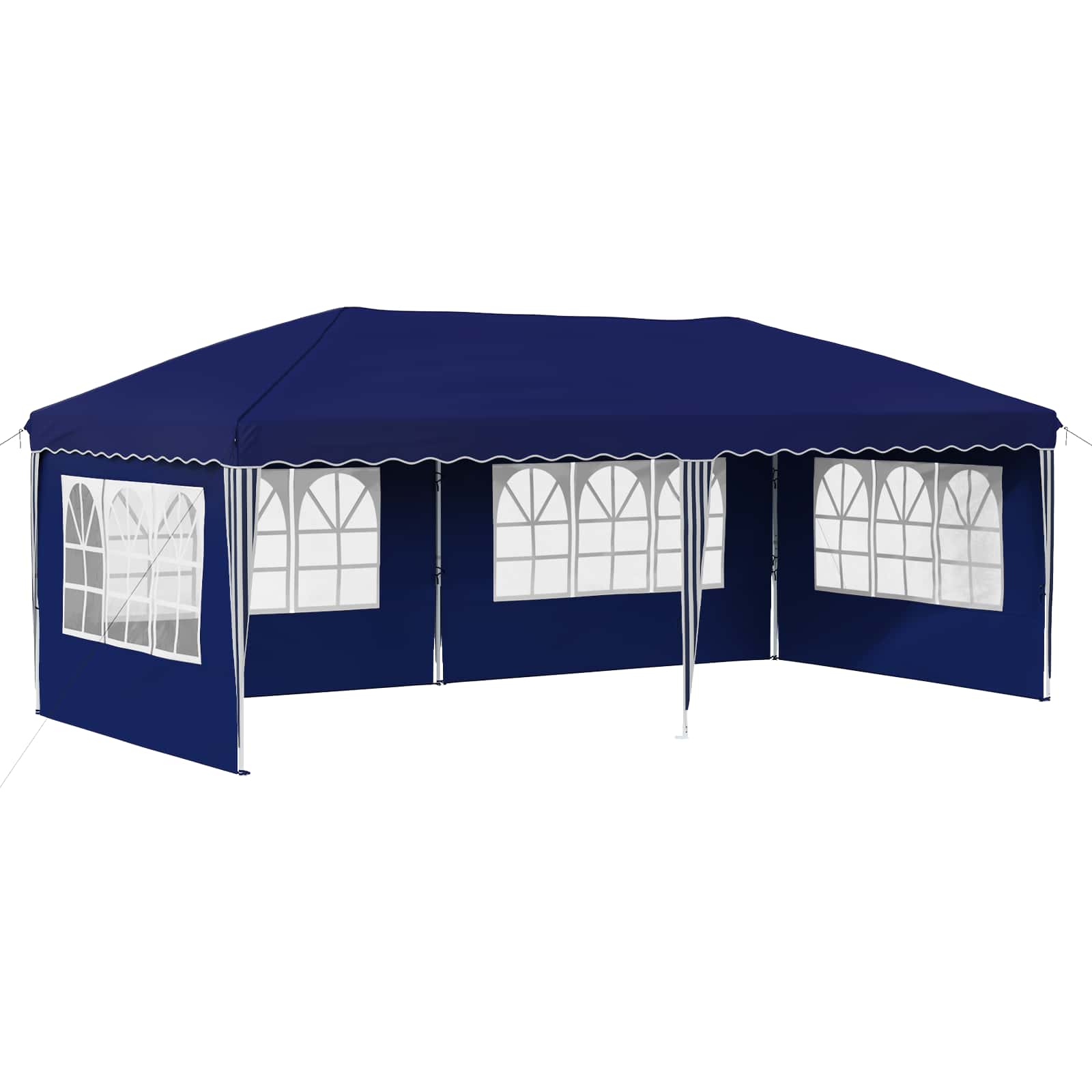 Pop-up šventinis palapinė 575 x 289 x 245 cm Mėlyna Pop-up šventinis palapinė 575 x 289 x 245 cm Mėlyna - Image 3