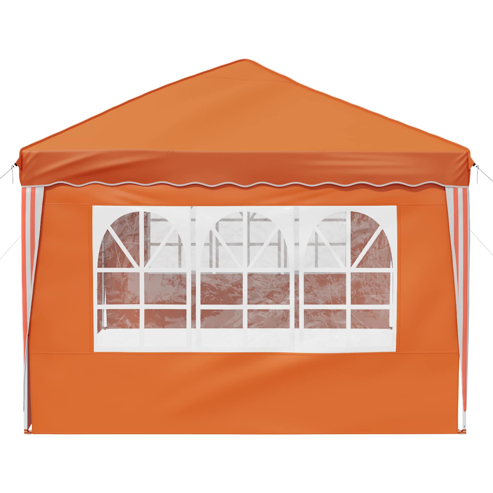Pop-up šventinis palapinė 575 x 289 x 245 cm Oranžinė Pop-up šventinis palapinė 575 x 289 x 245 cm Oranžinė - Image 7
