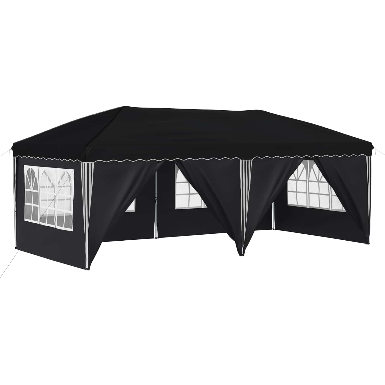 Pop-up šventinis palapinė 575 x 288 x 245 cm Antracitas Pop-up šventinis palapinė 575 x 288 x 245 cm Antracitas - Image 3