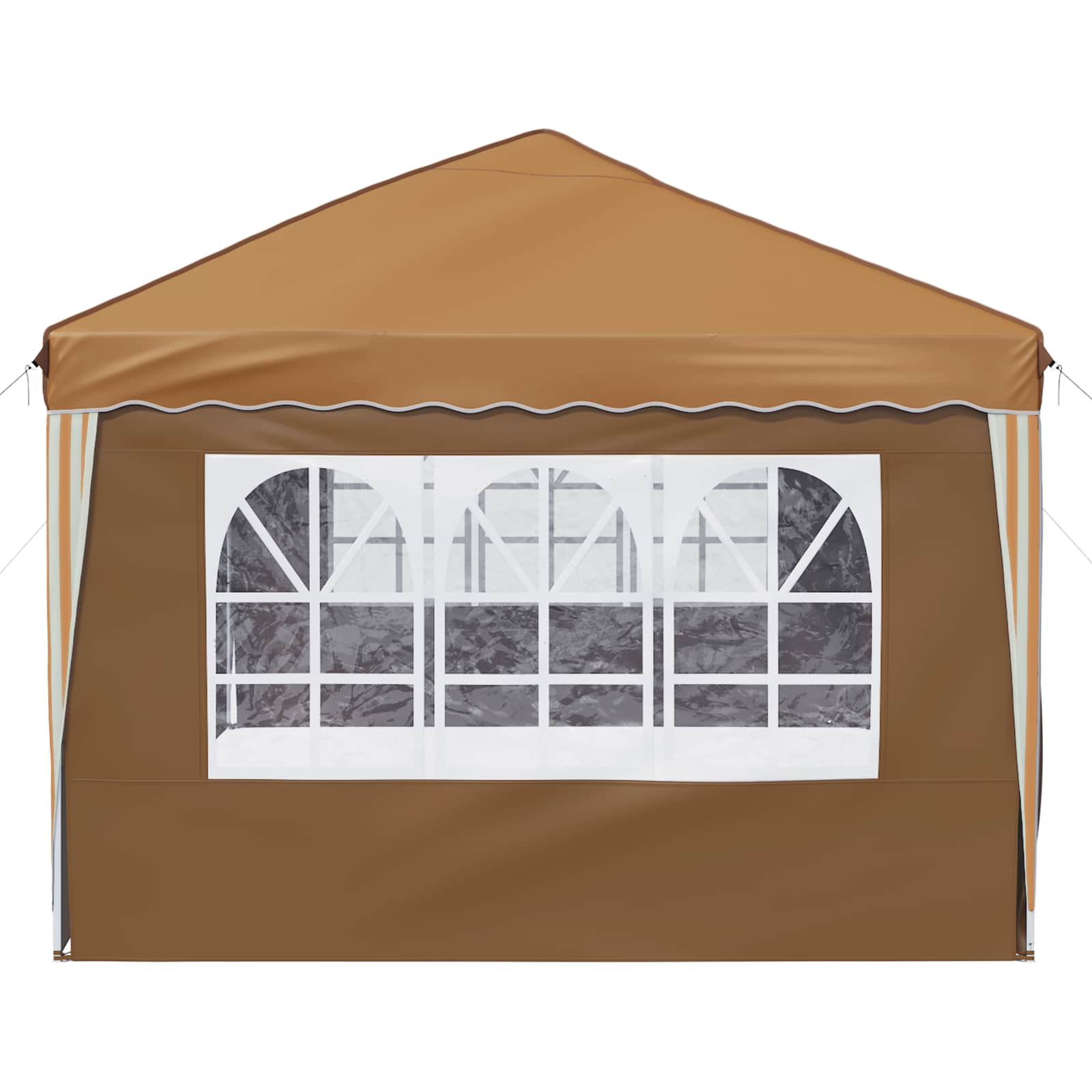 Pop-up šventinis palapinė 575 x 288 x 245 cm Smėlio Pop-up šventinis palapinė 575 x 288 x 245 cm Smėlio - Image 8