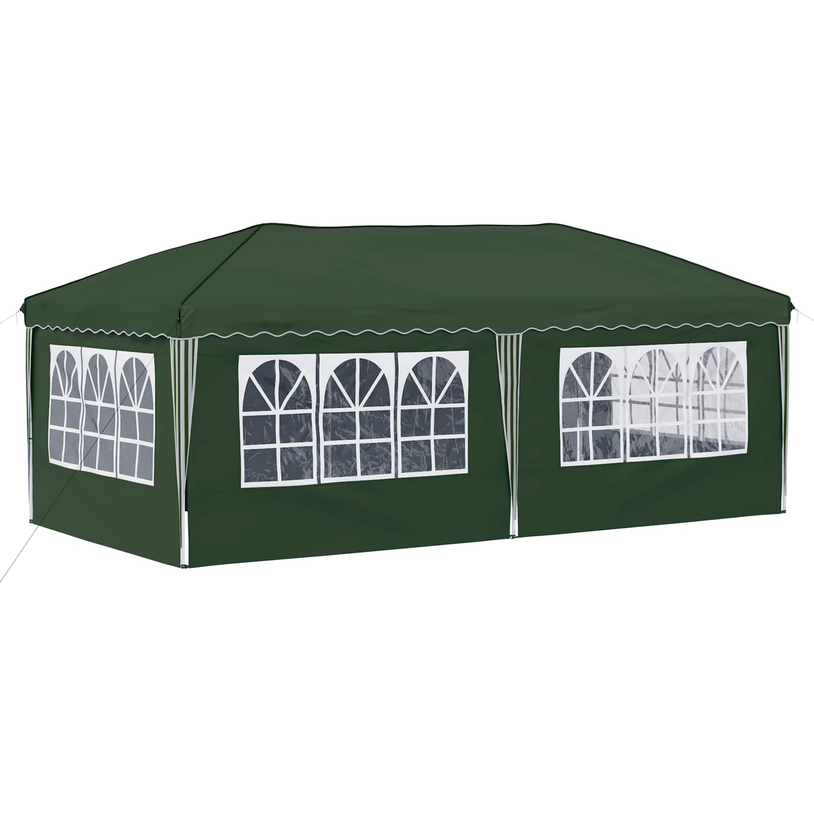 Pop-up šventinis palapinė 575 x 288 x 245 cm Žalia Pop-up šventinis palapinė 575 x 288 x 245 cm Žalia - Image 9