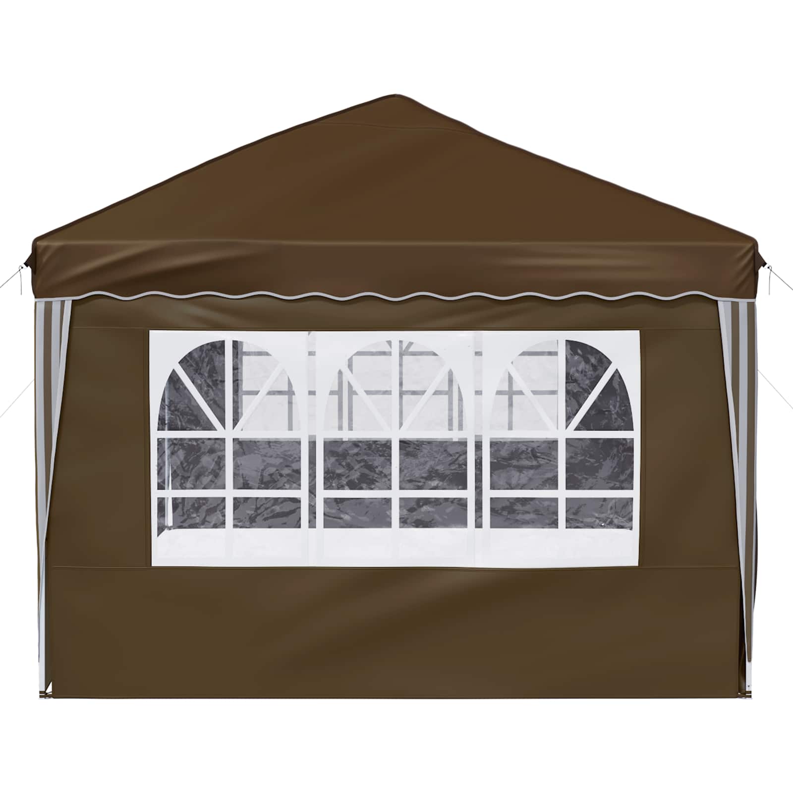 Pop-up šventinis palapinė 575 x 288 x 245 cm Taupe Pop-up šventinis palapinė 575 x 288 x 245 cm Taupe - Image 8