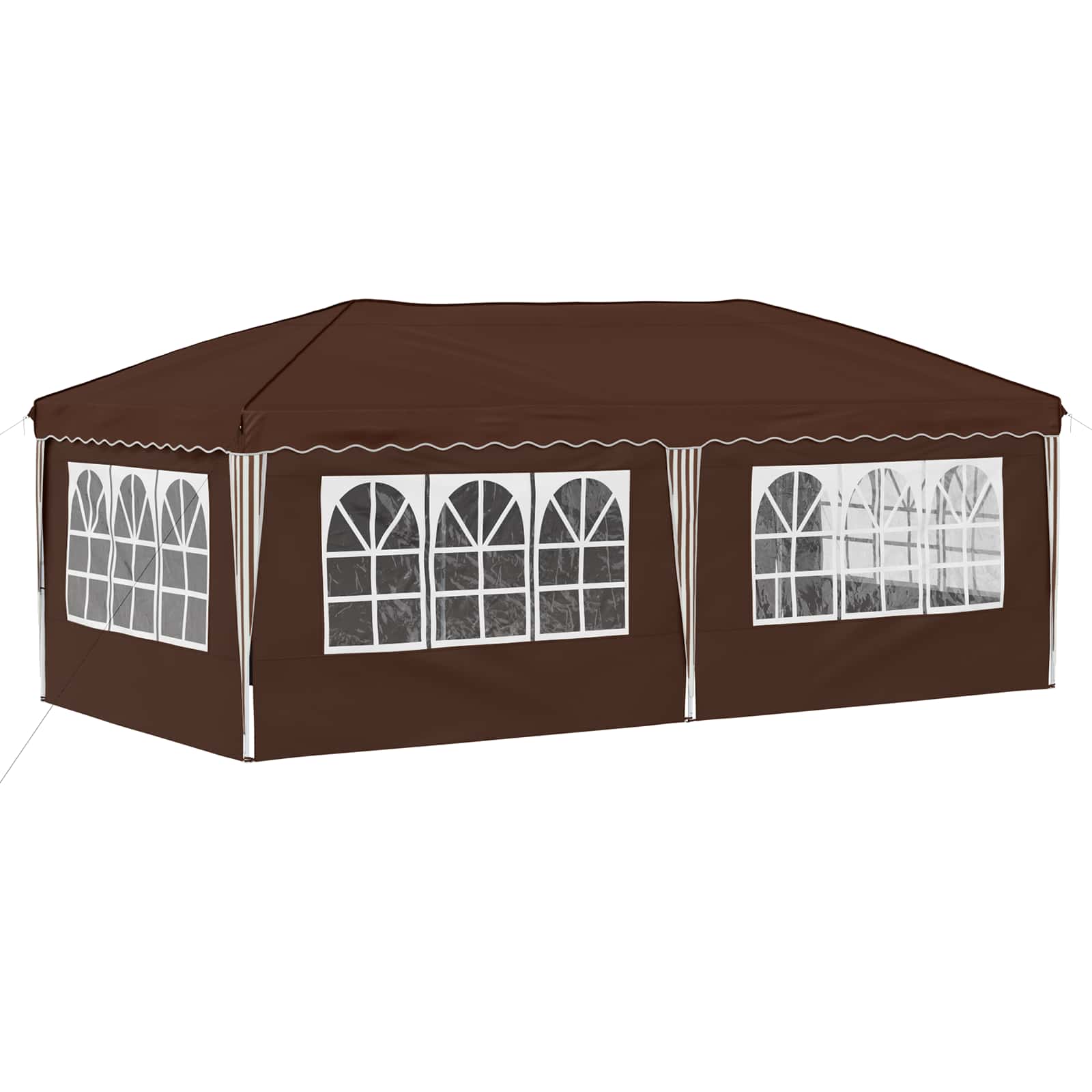 Pop-up šventinis palapinė 575 x 288 x 245 cm Ruda Pop-up šventinis palapinė 575 x 288 x 245 cm Ruda - Image 9