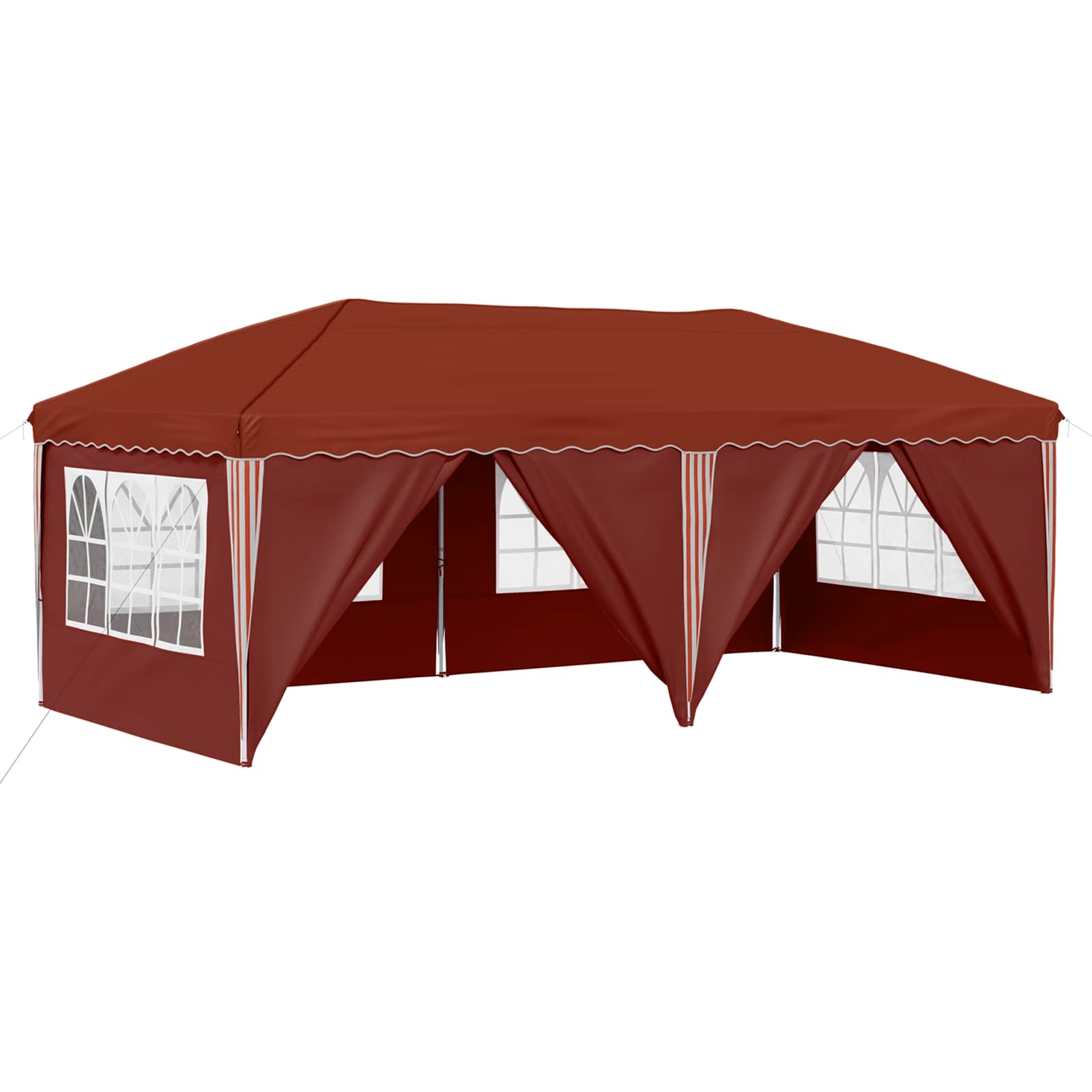 Pop-up šventinis palapinė 575 x 288 x 245 cm Terakotos Pop-up šventinis palapinė 575 x 288 x 245 cm Terakotos - Image 3