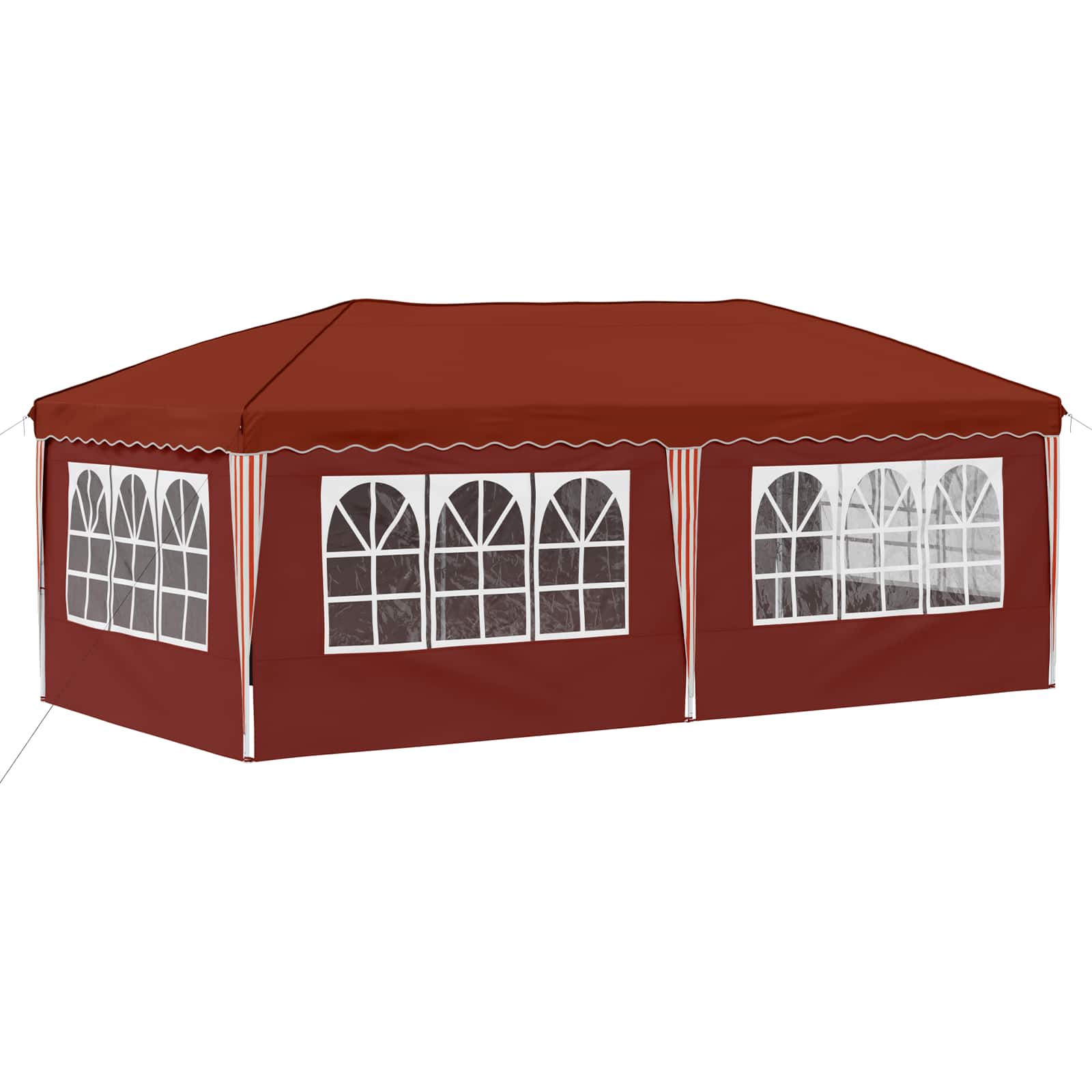Pop-up šventinis palapinė 575 x 288 x 245 cm Terakotos Pop-up šventinis palapinė 575 x 288 x 245 cm Terakotos - Image 9