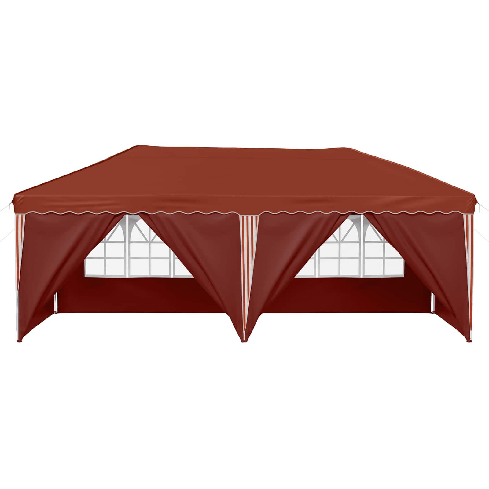 Pop-up šventinis palapinė 575 x 288 x 245 cm Terakotos Pop-up šventinis palapinė 575 x 288 x 245 cm Terakotos - Image 7