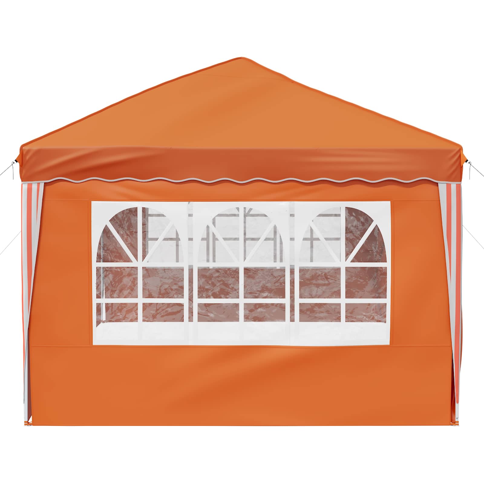 Pop-up šventinis palapinė 575 x 288 x 245 cm Oranžinė Pop-up šventinis palapinė 575 x 288 x 245 cm Oranžinė - Image 8