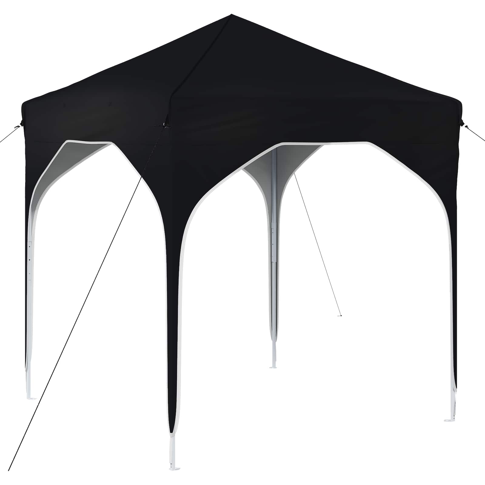 Pop-up šventinis palapinė 194 x 194 x 245 cm Antracitas Pop-up šventinis palapinė 194 x 194 x 245 cm Antracitas - Image 3